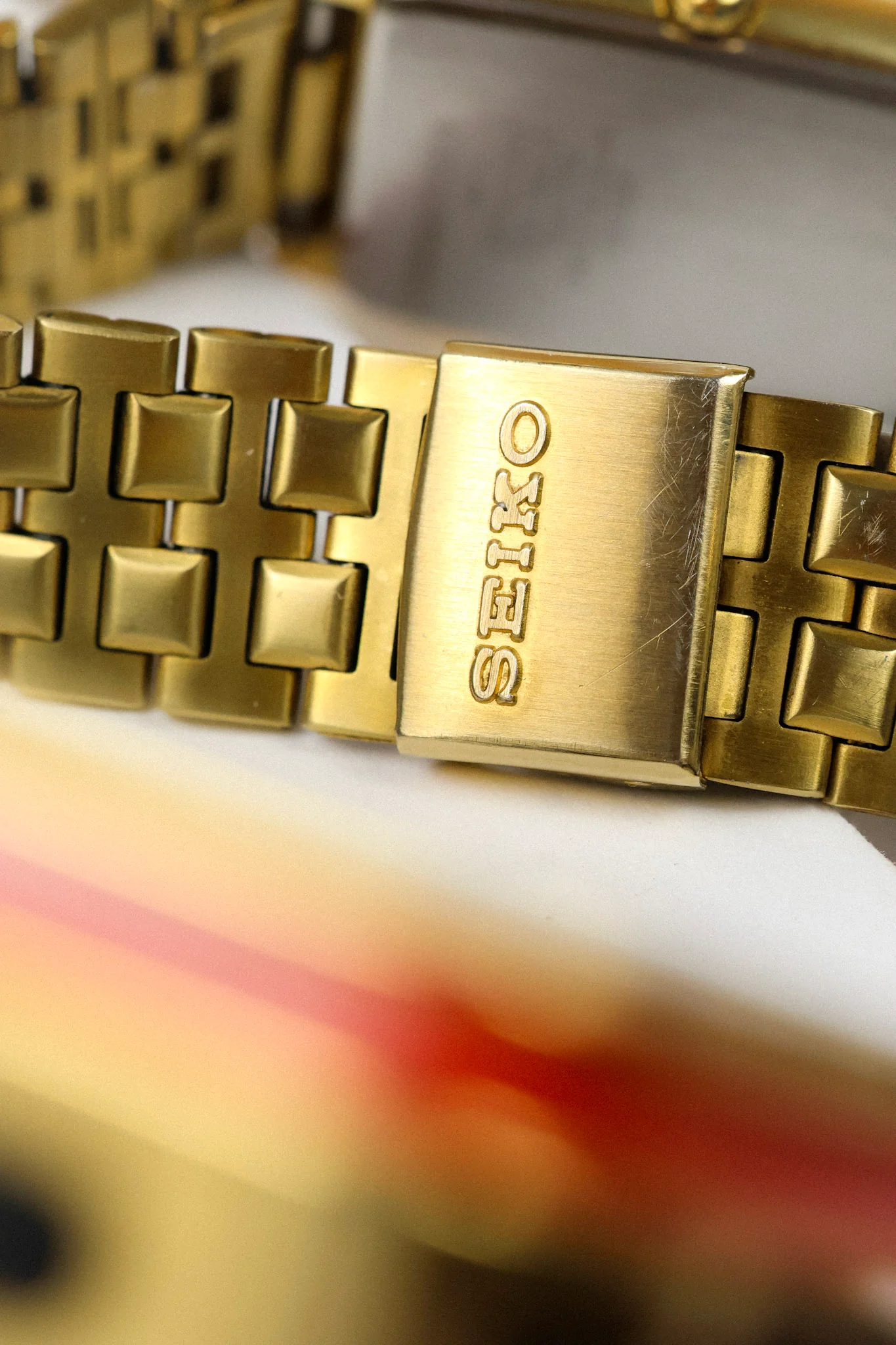 1989 Seiko SQ Golden Tank Script Day-Date - Image 13