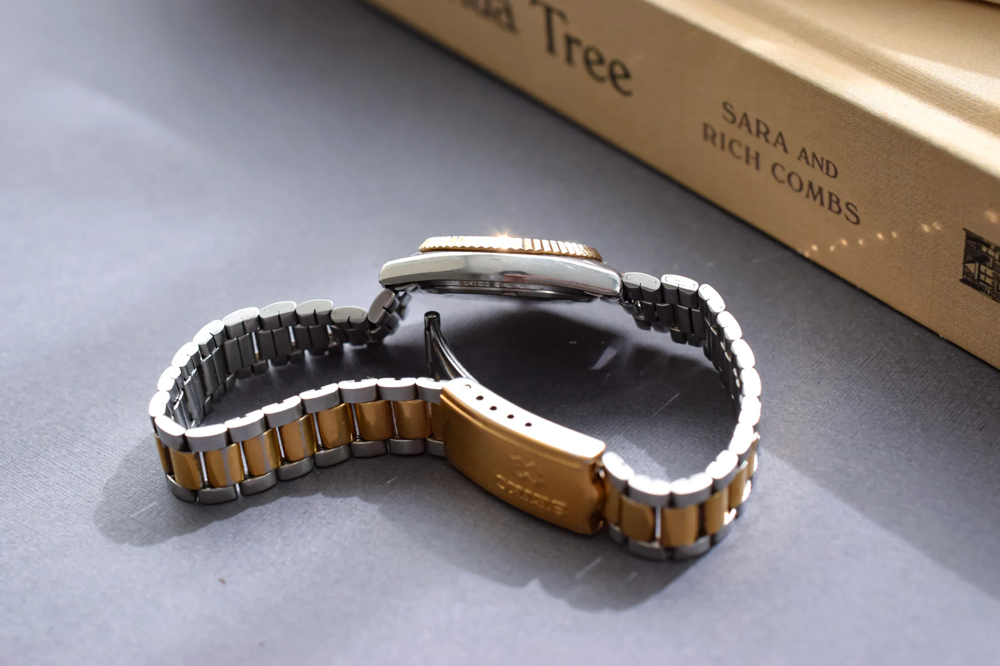 1989 Seiko SQ "Ladies Size" Ghost Dial Day-Date "President" - Image 6