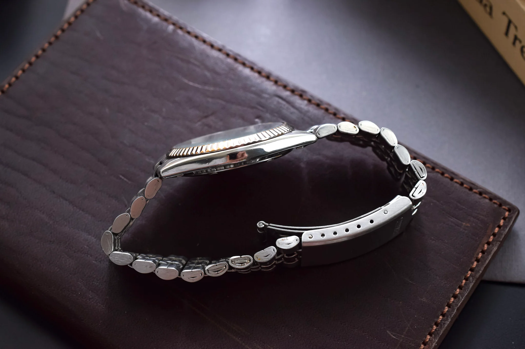 1990 Citizen CQ Silver Kanji "Datejust" - Image 5