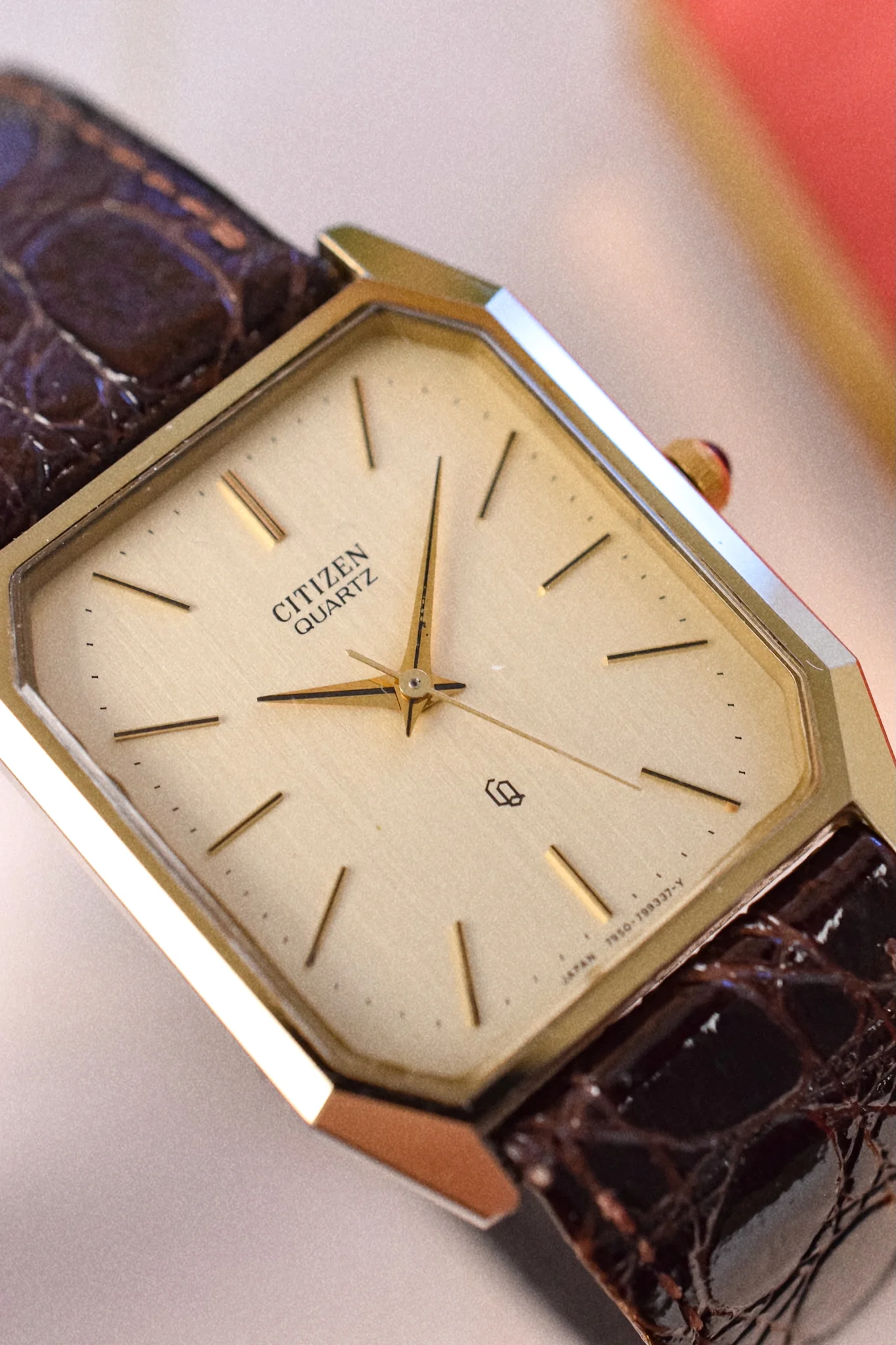 1990 Citizen CQ Champagne Octo - Image 2