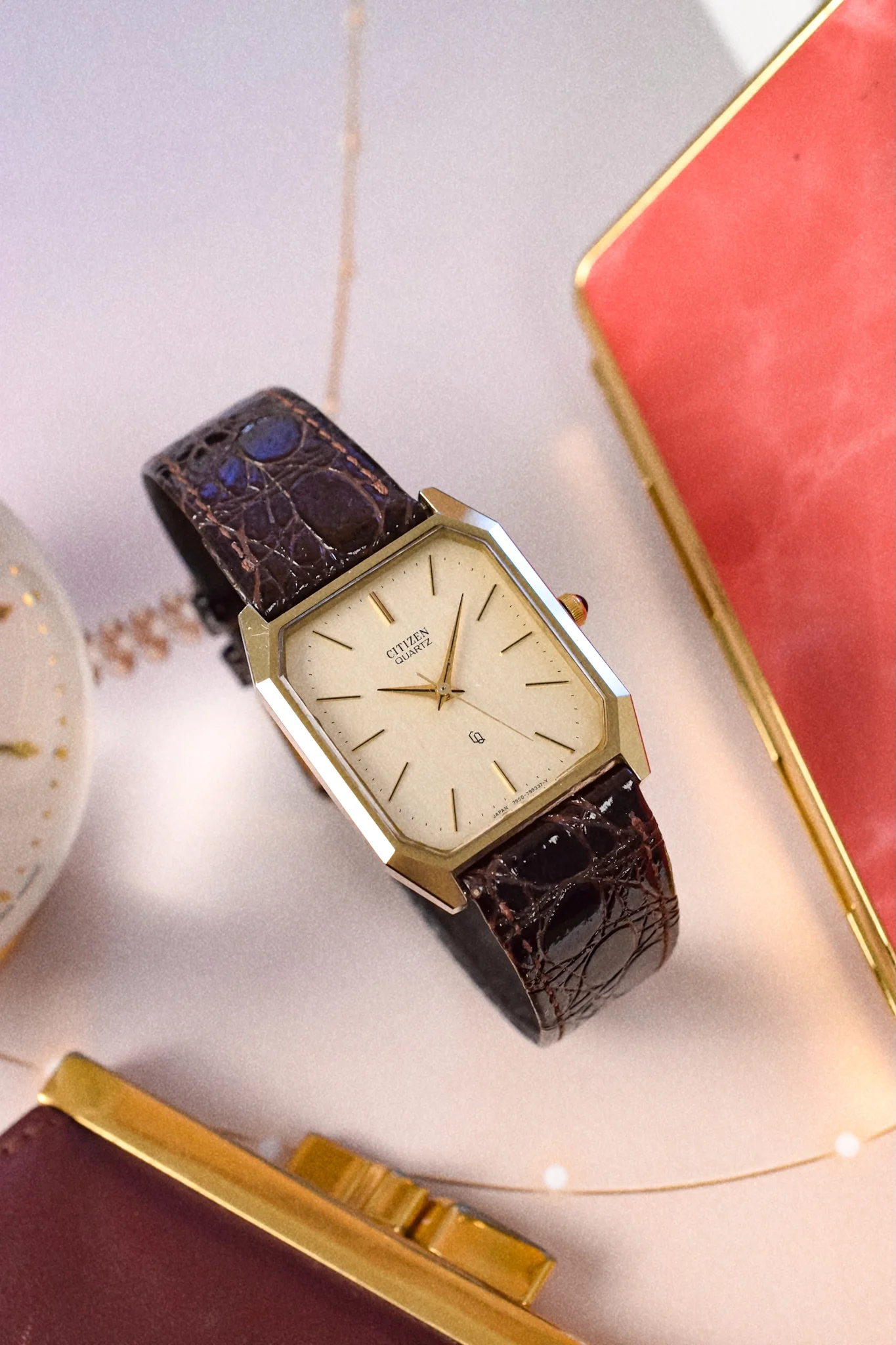 1990 Citizen CQ Champagne Octo - Image 3