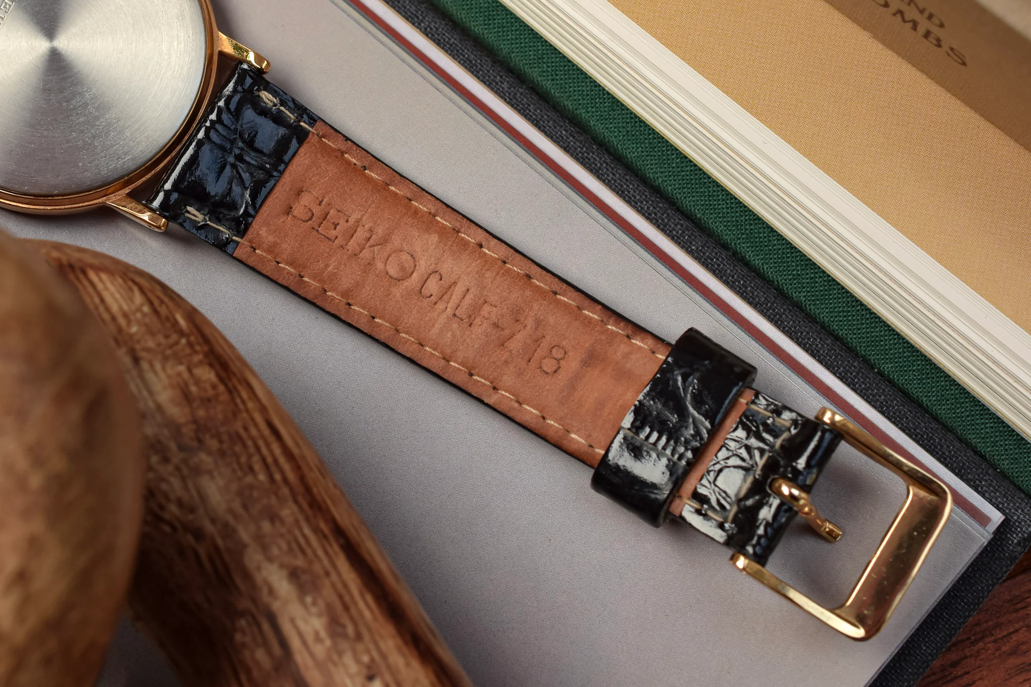 1990 Seiko Black Dial Calendar - Image 7