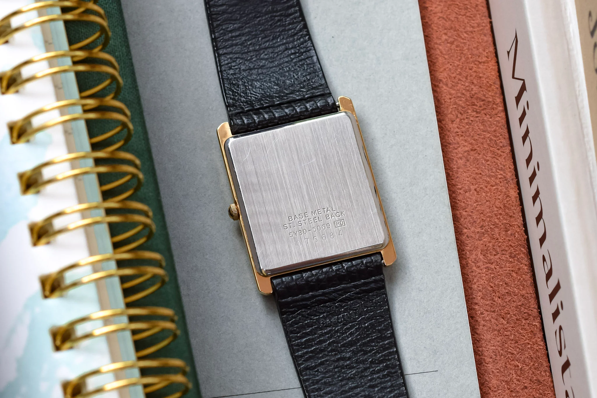1990 Seiko Black Dial Tank - Image 11