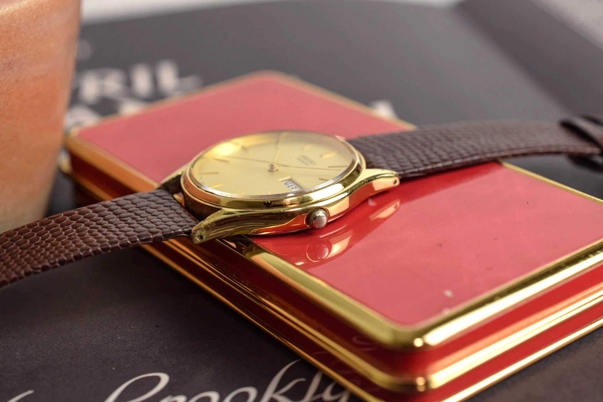 1990 Seiko Champagne Day-Date - Image 4