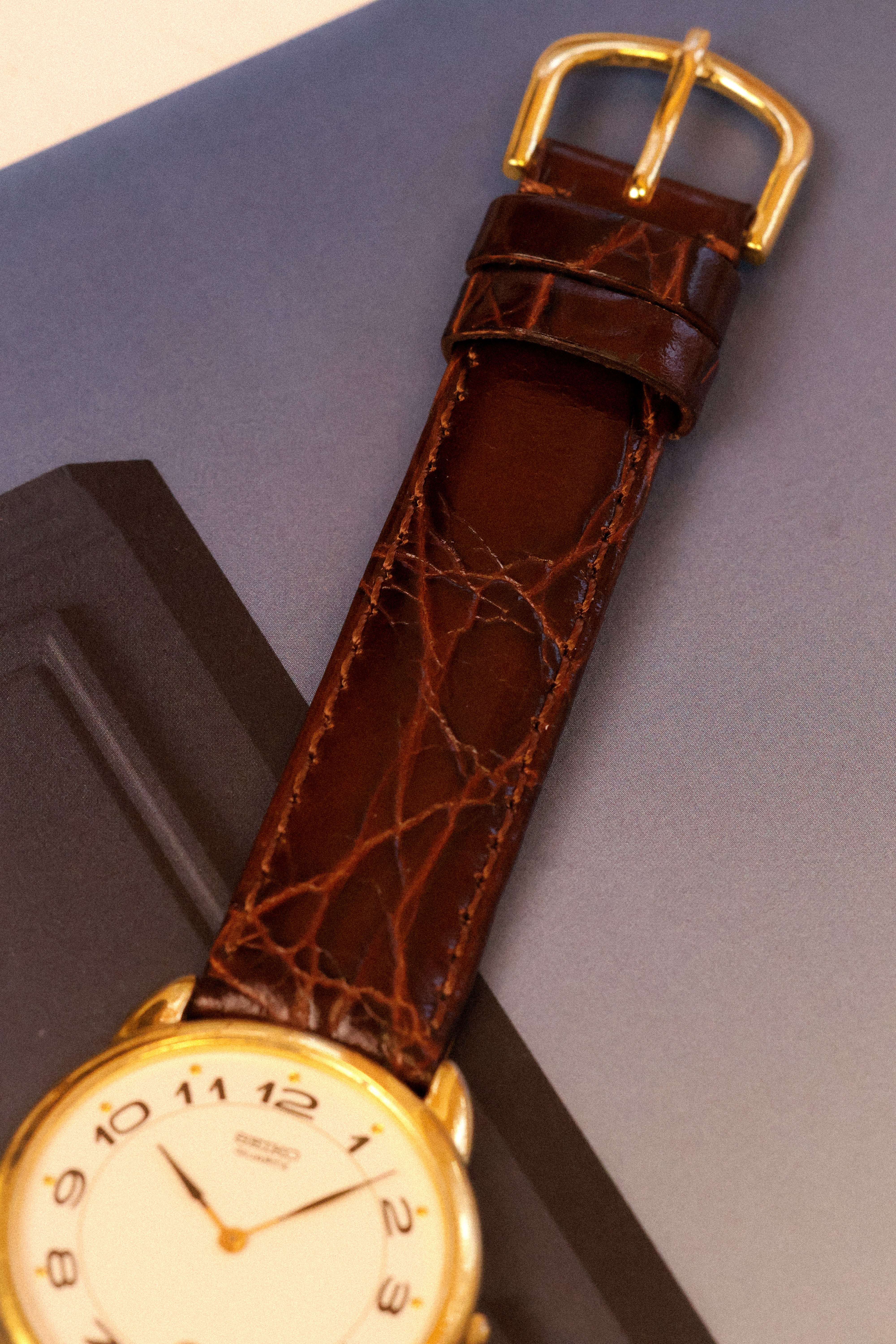 1990 Seiko Crab Claw Arabic Calendar - Image 7