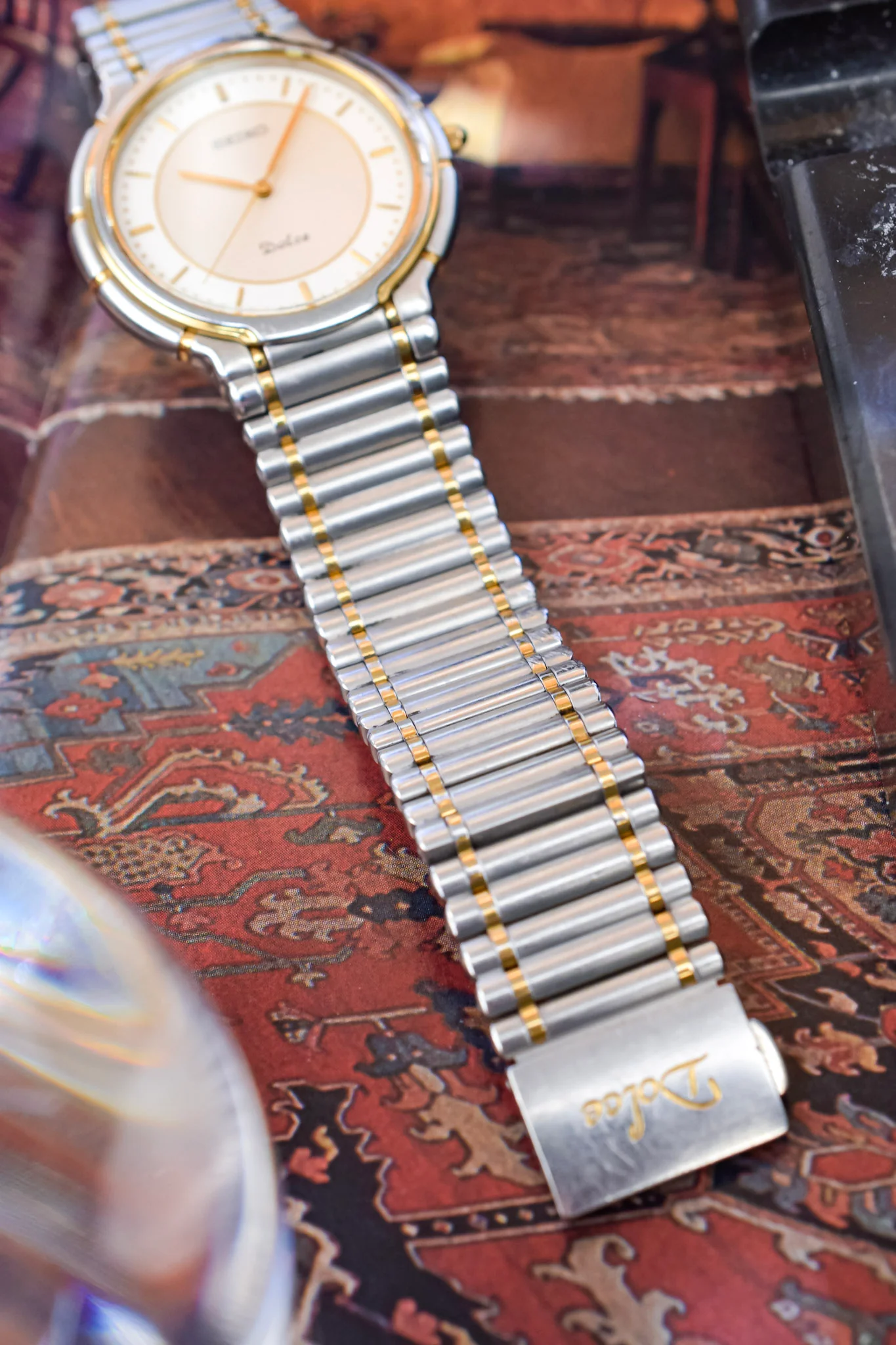 1990 Seiko Dolce Honeycomb Sector Dial - Image 6