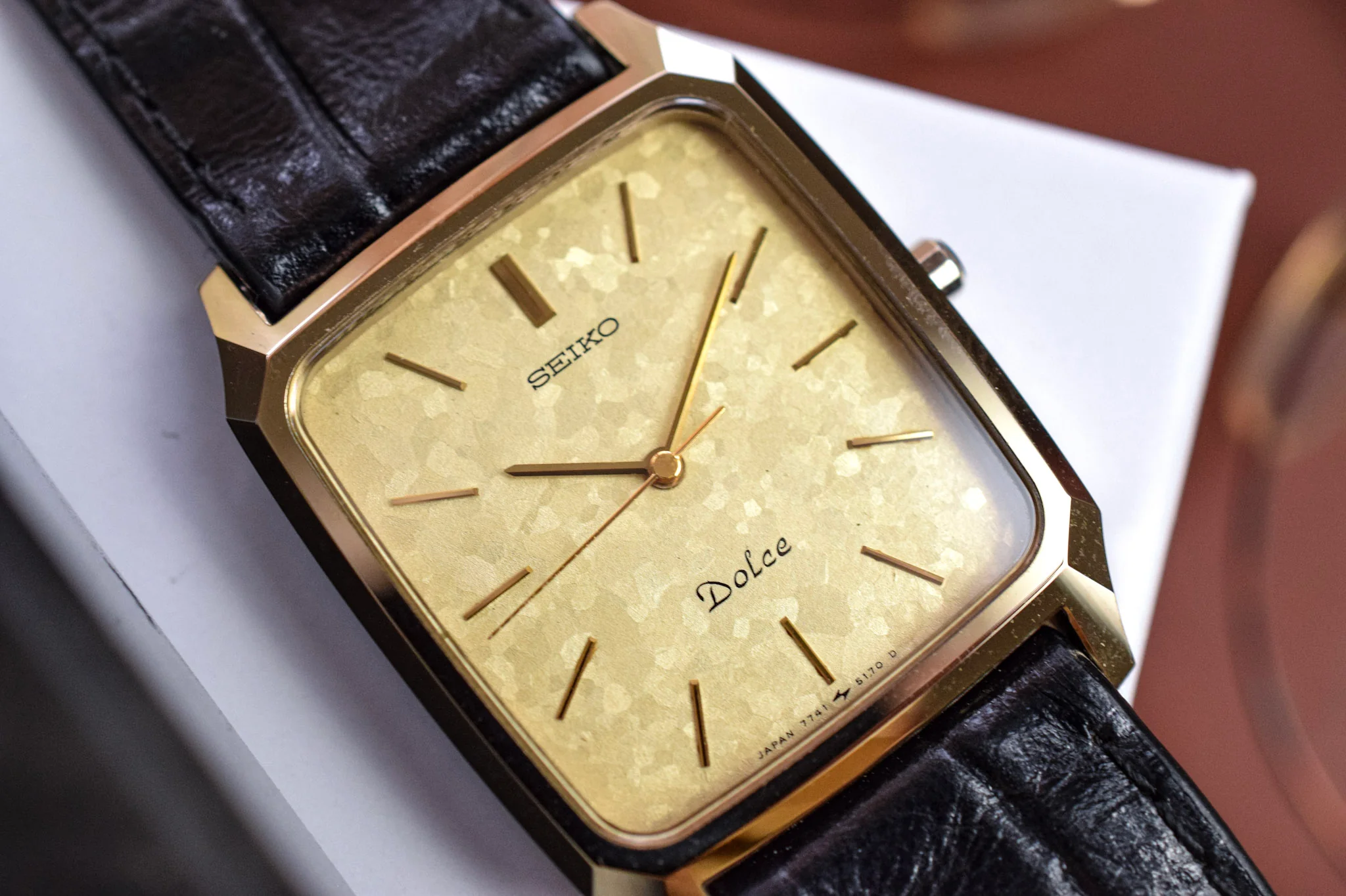 1990 Seiko Dolce Snowflake Ceramic Octo - Image 3