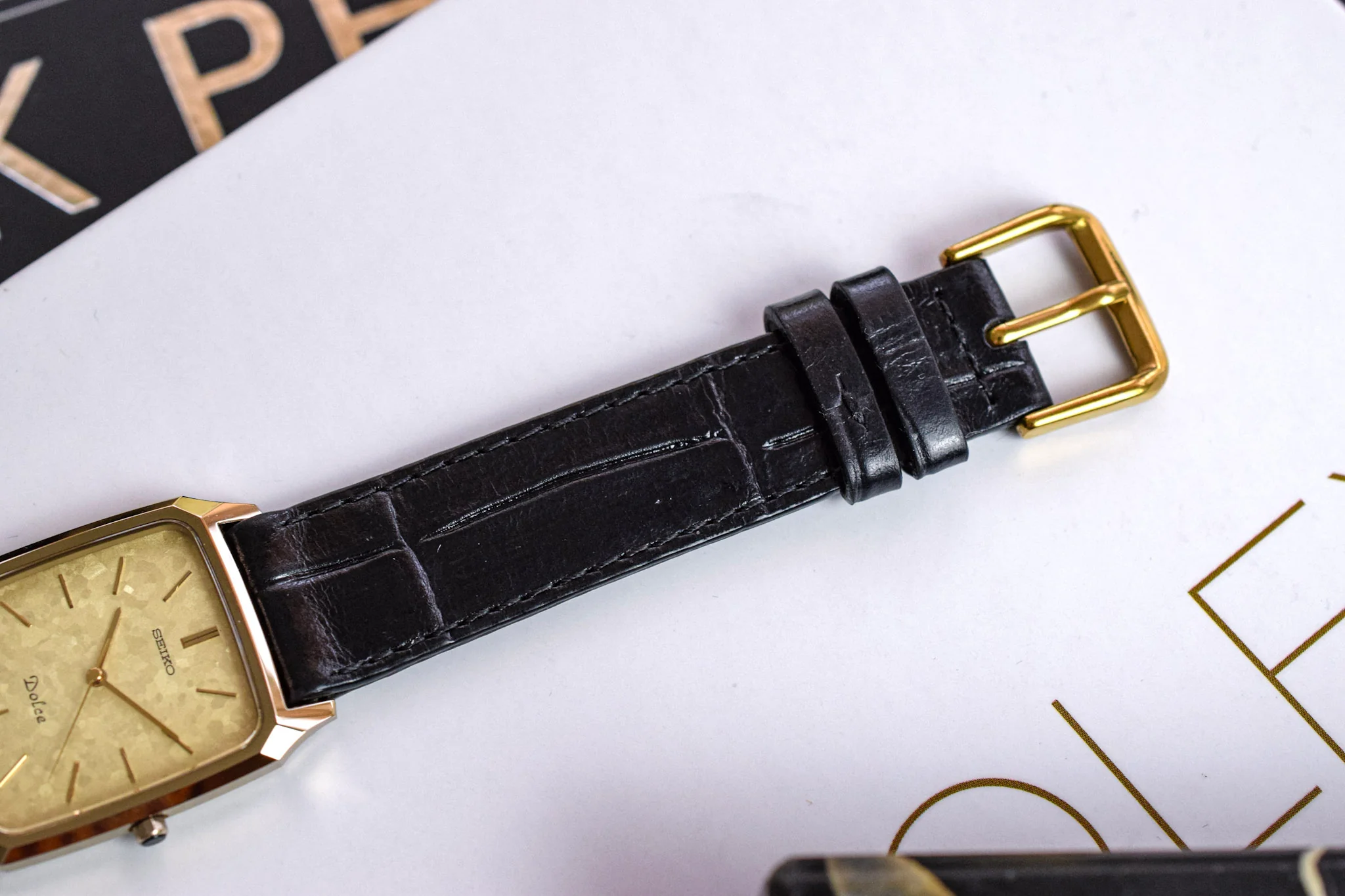 1990 Seiko Dolce Snowflake Ceramic Octo - Image 7