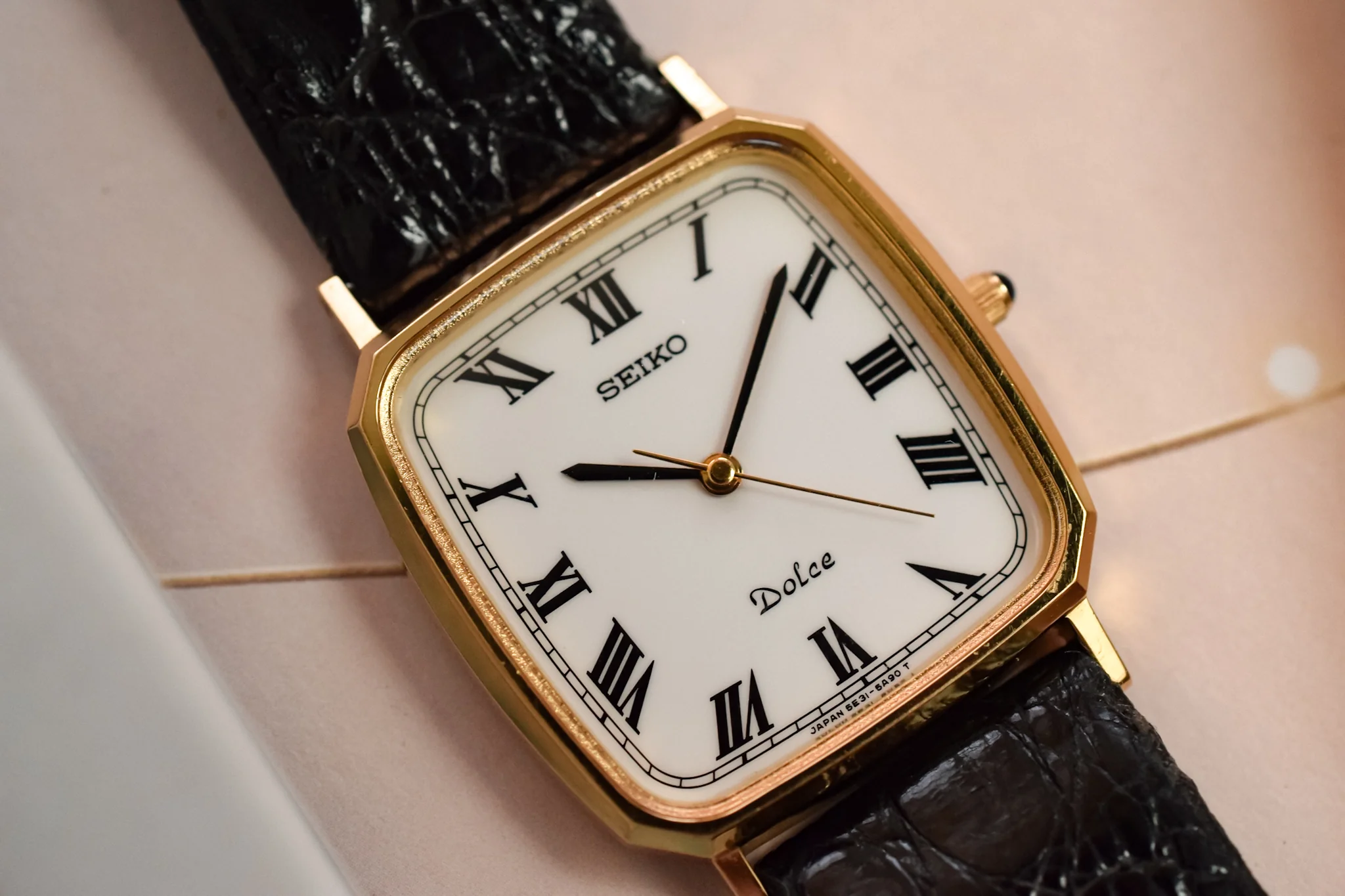 1990 Seiko Dolce White Roman SGP 30 Octo - Image 3