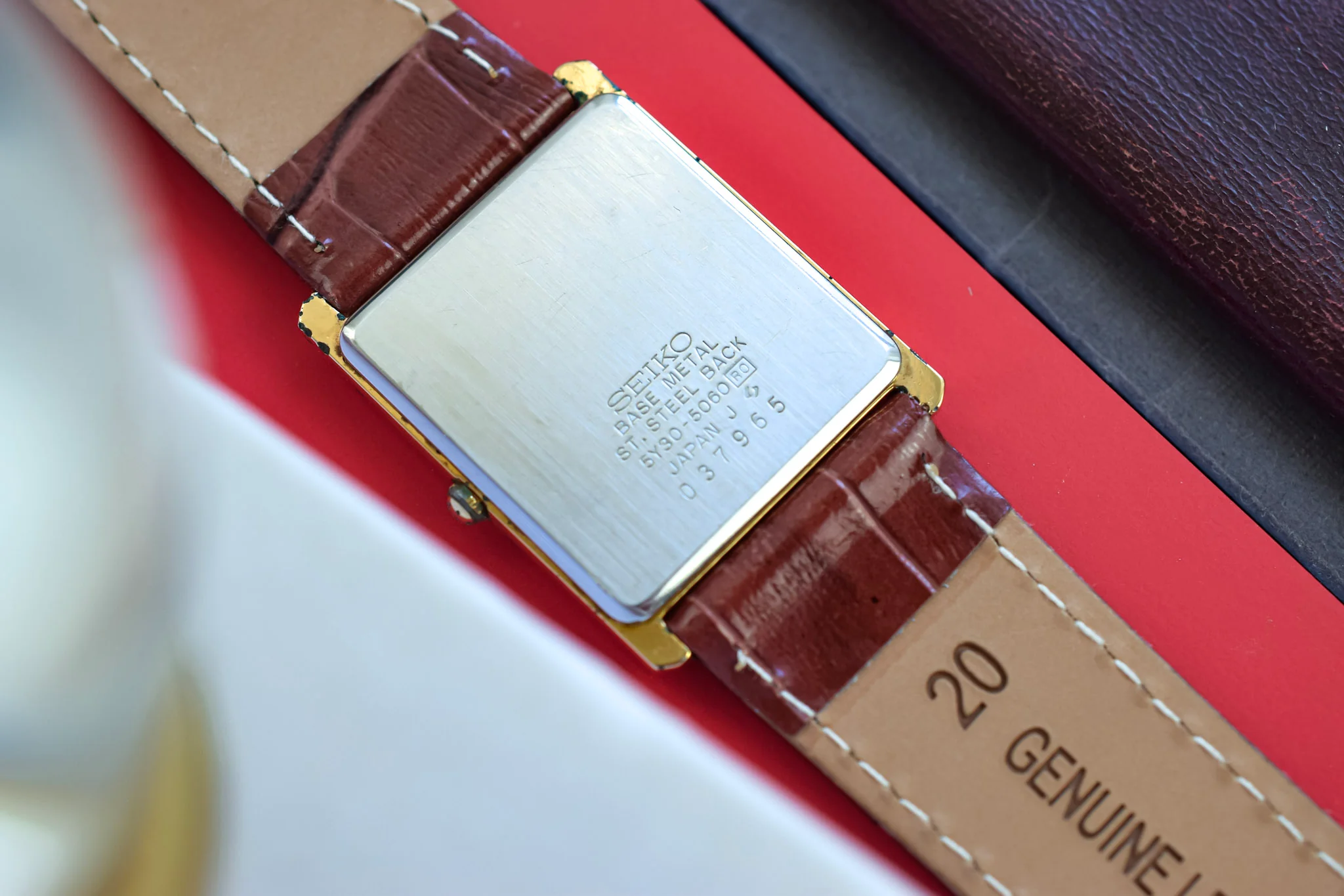 1990 Seiko Galaxy Champagne Tank - Image 9