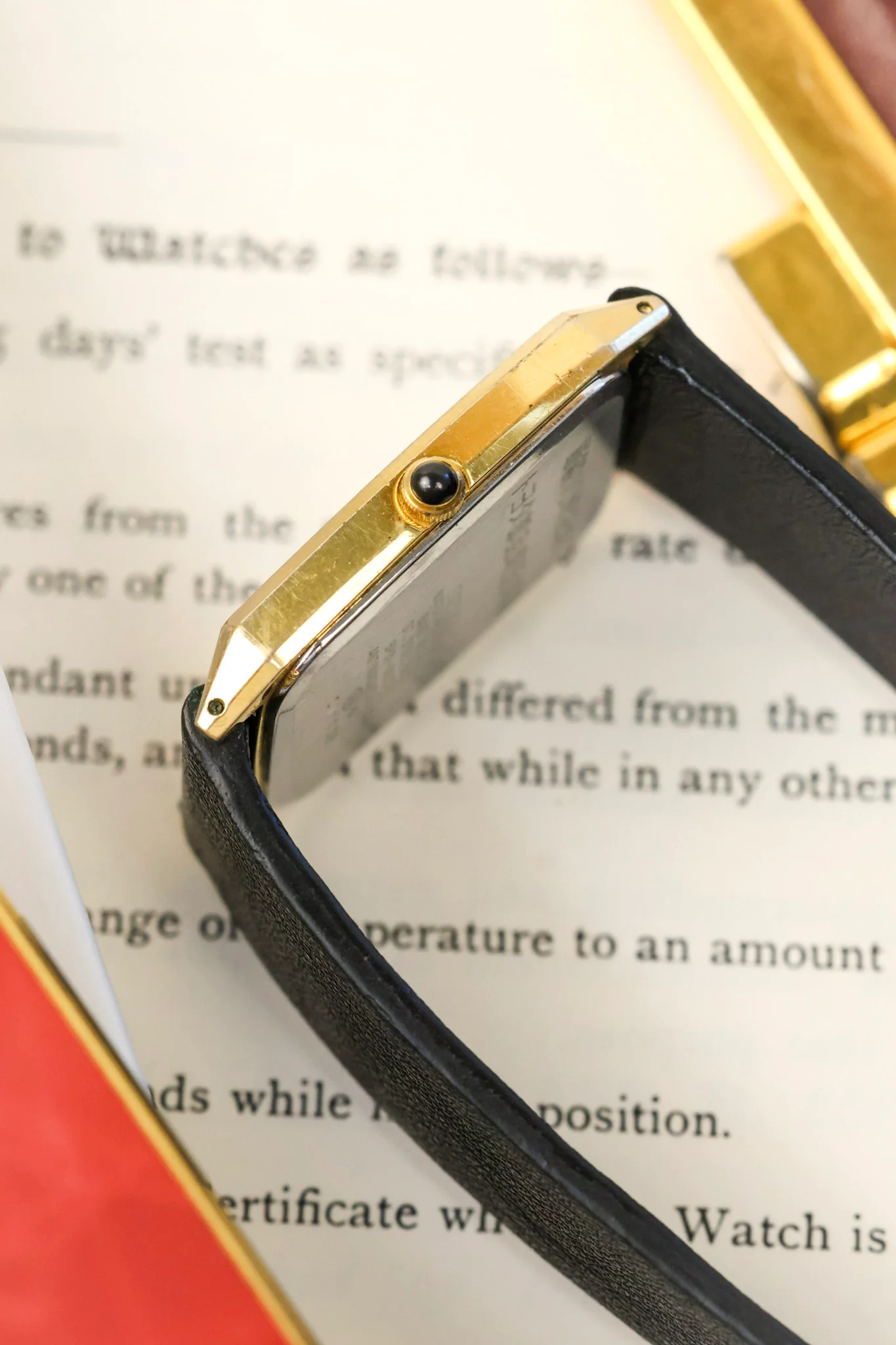 1990 Seiko Golden Beveled Lug Tank - Toyota Award Piece - Image 5