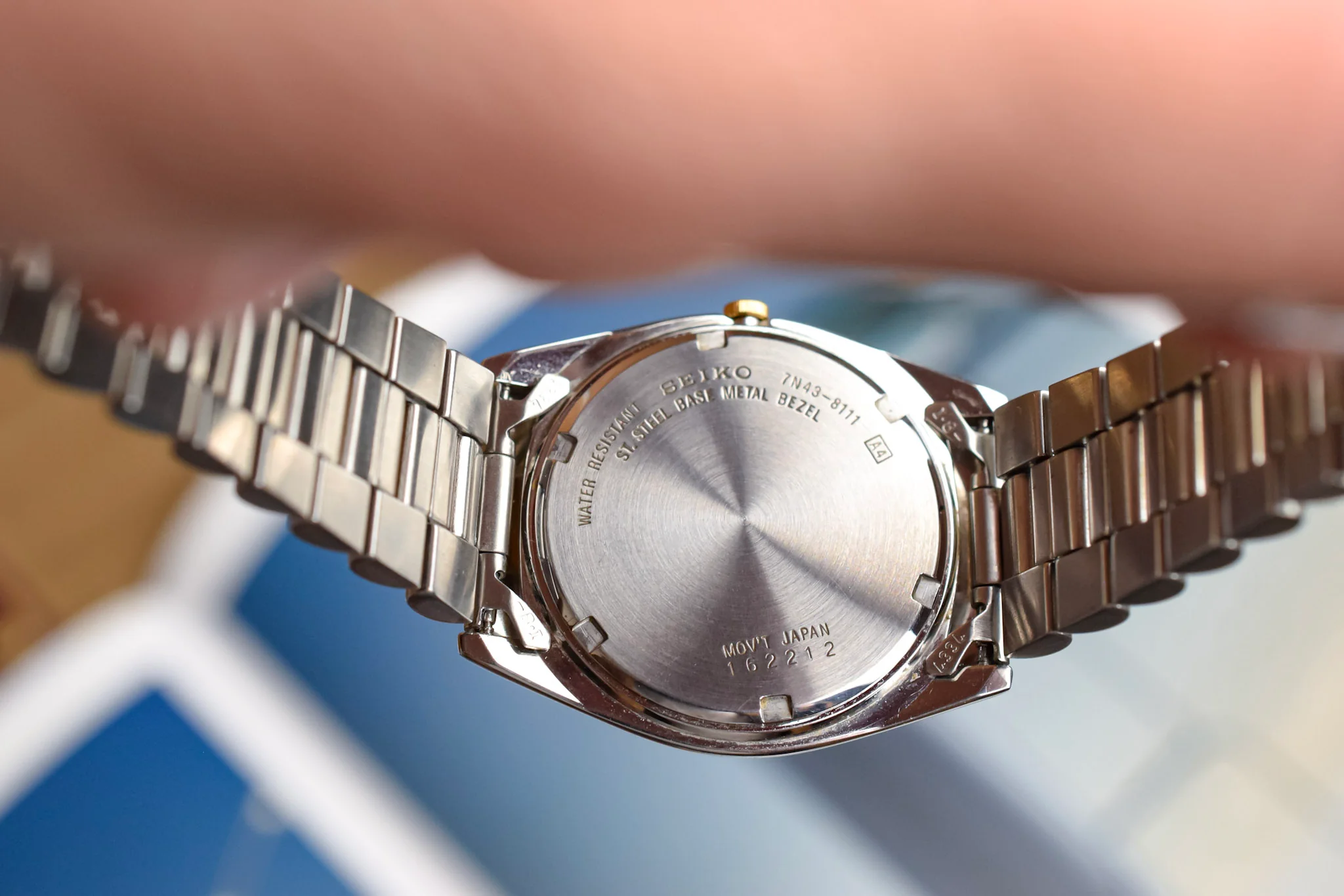 2001 Seiko Two Toned Champagne Dial Day-Date "President" - Image 9