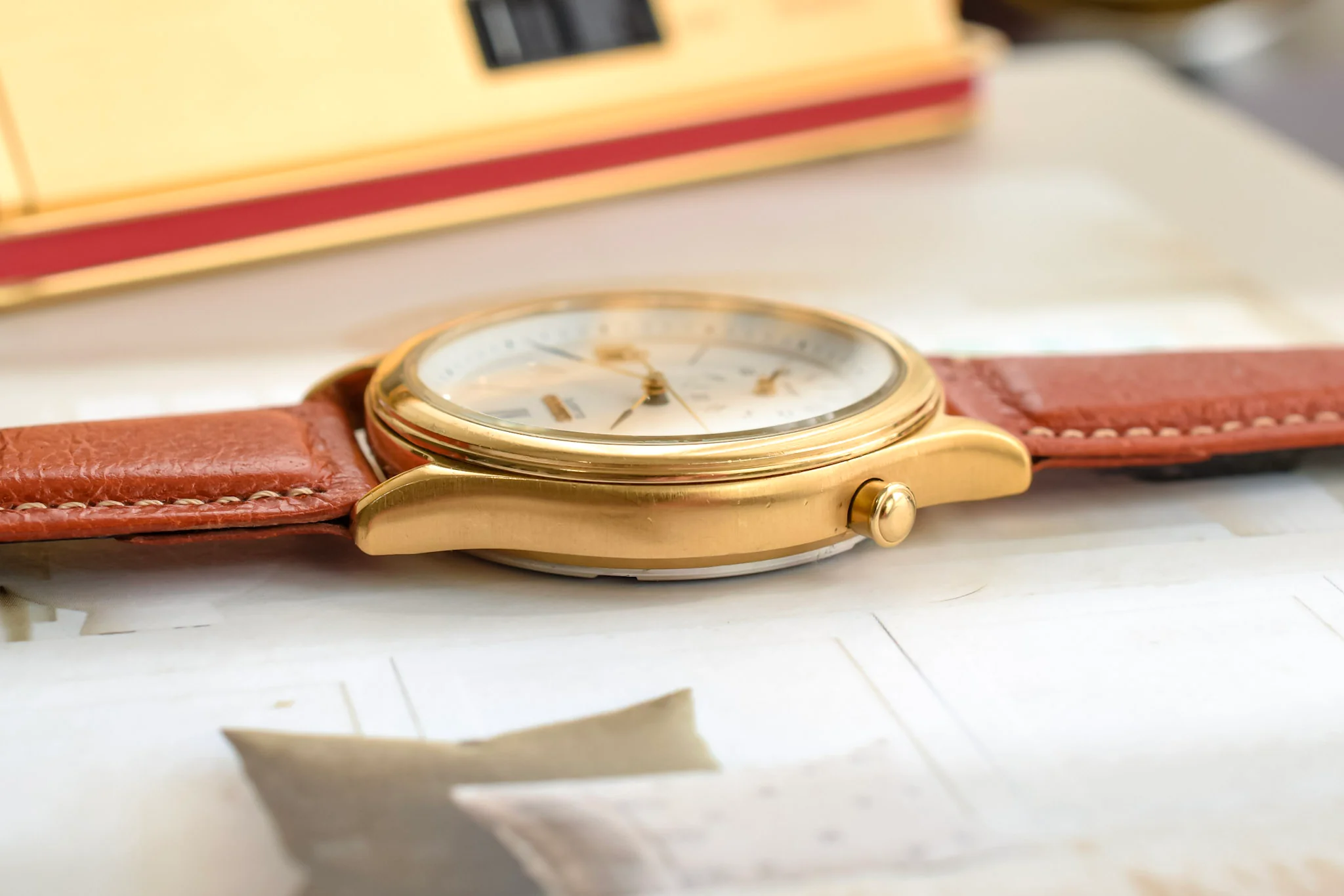 1990 Seiko Roman Alarm Minimalist - Image 4