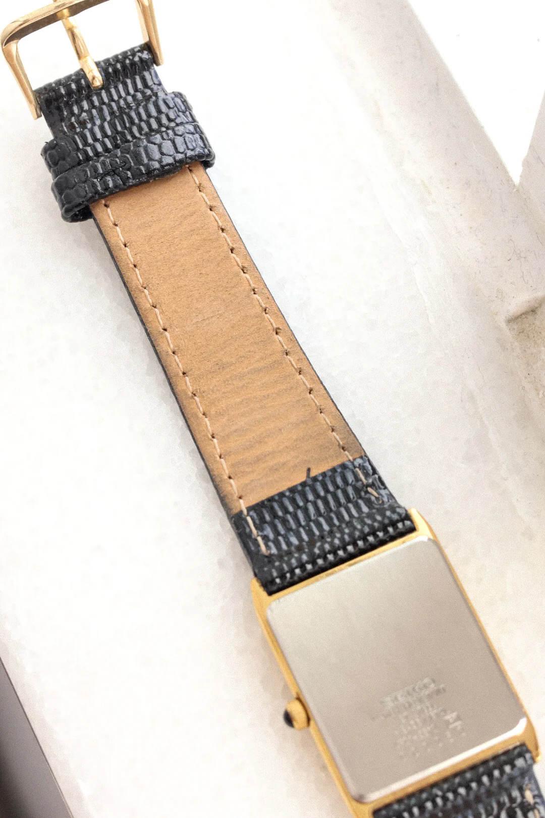 1990 Seiko Roman Beveled Lugs Tank - Image 7