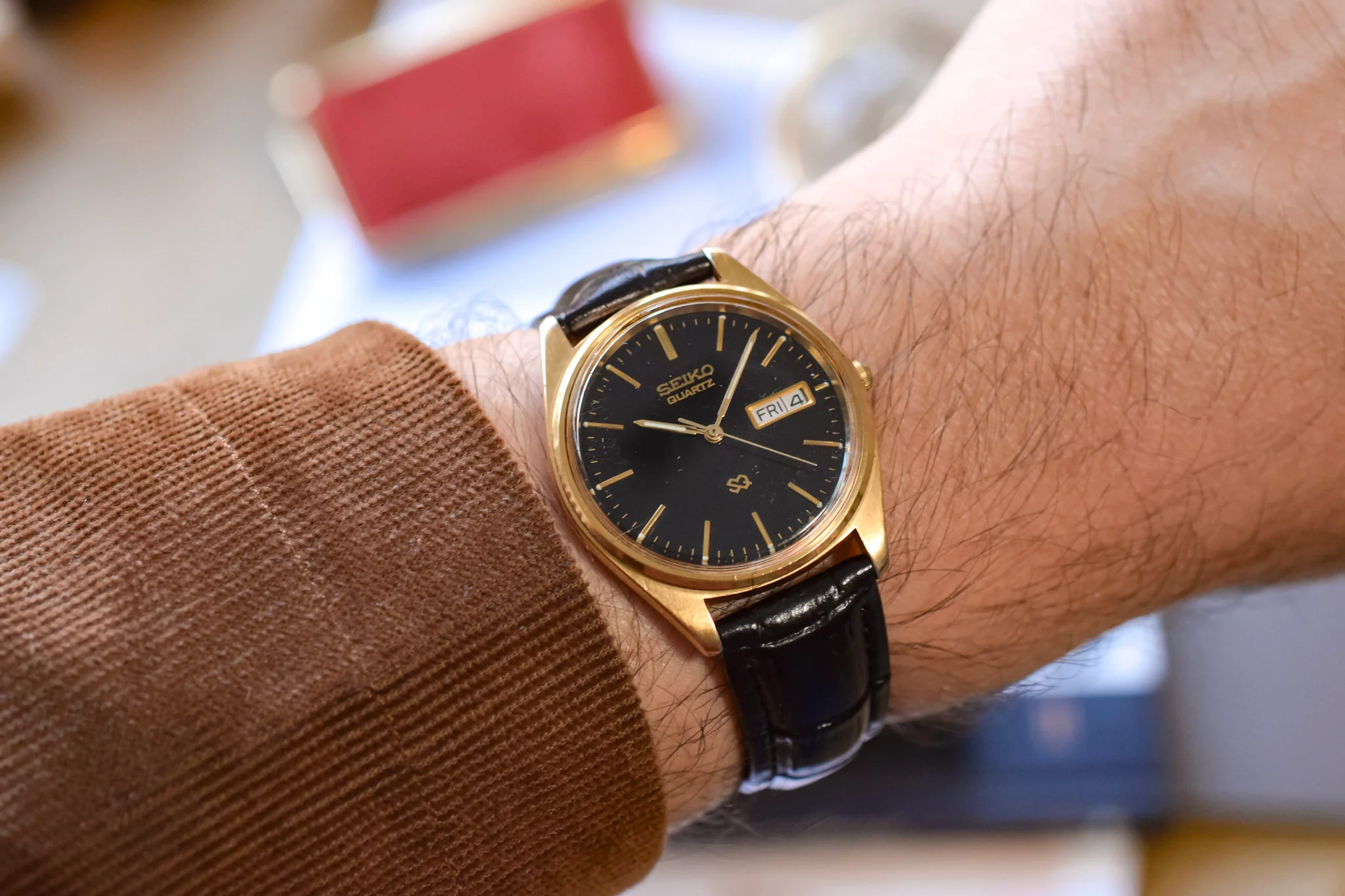 1990 Seiko SQ Gilt Day-Date - Image 2
