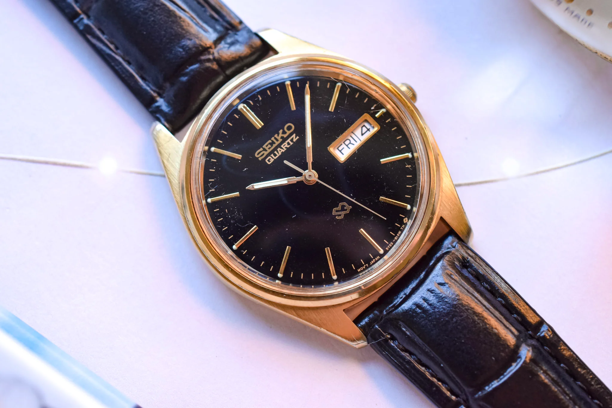 1990 Seiko SQ Gilt Day-Date - Image 4