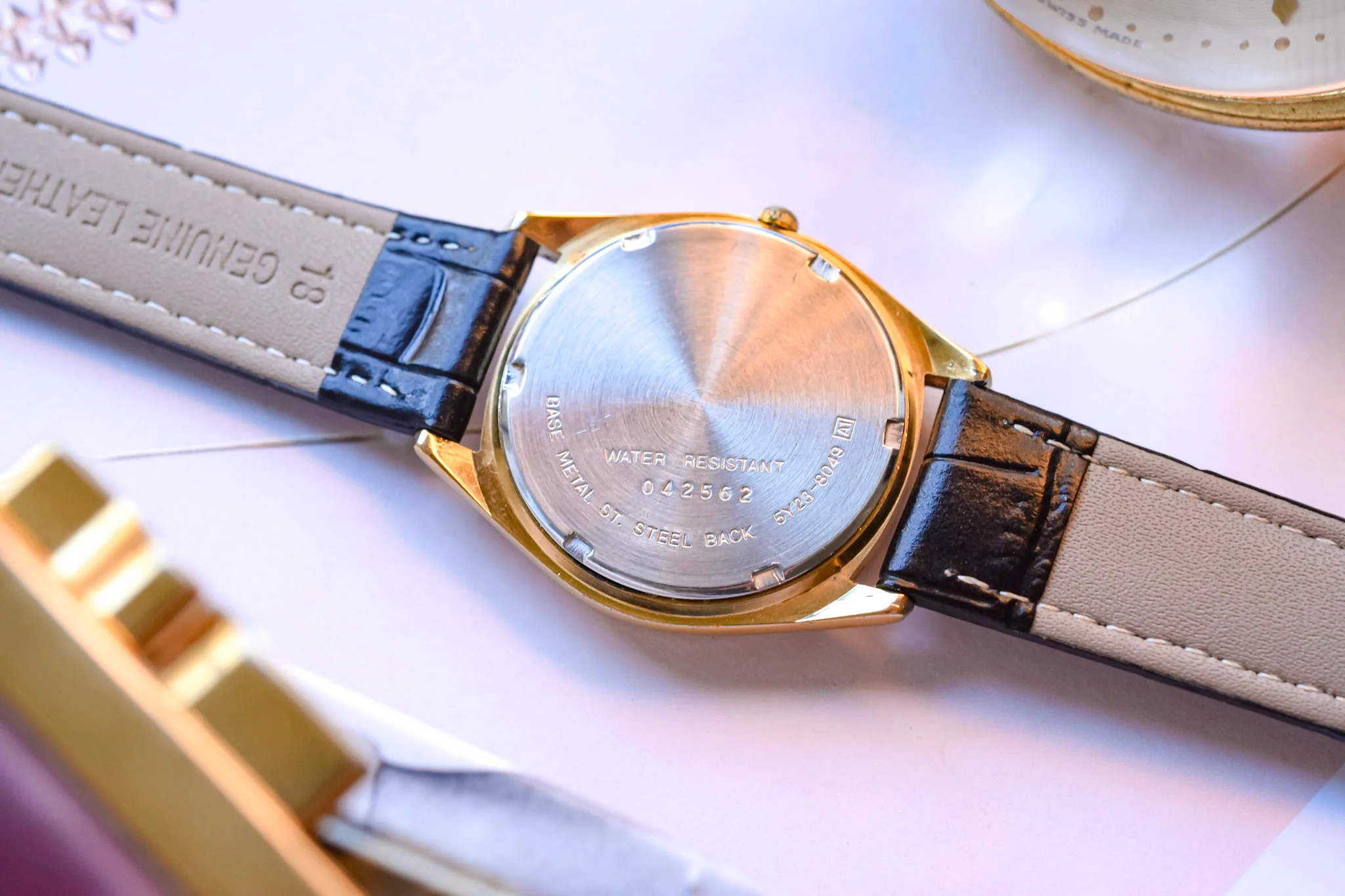 1990 Seiko SQ Gilt Day-Date - Image 7
