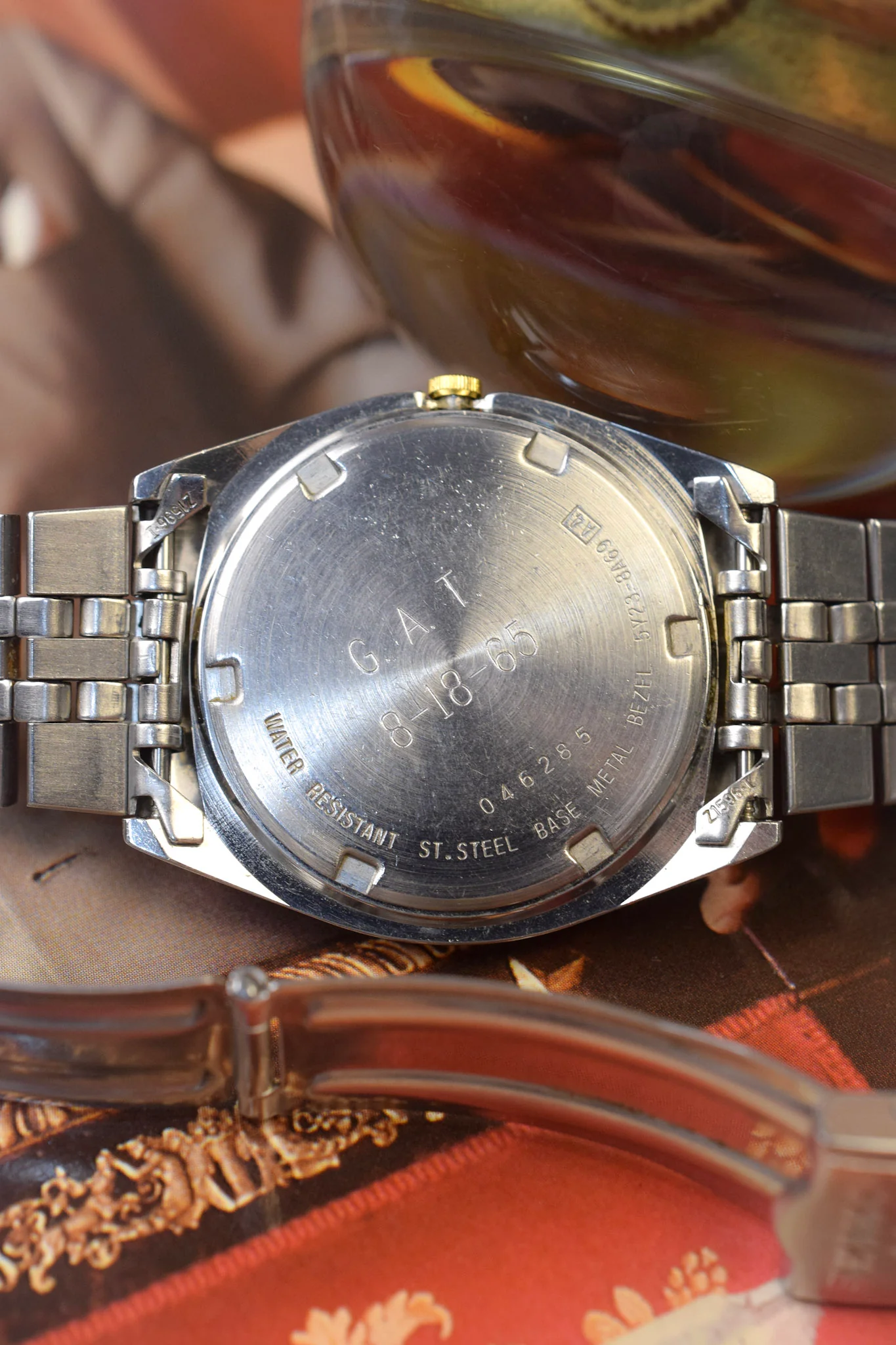 1990 Seiko SQ Silver Two Toned Jubilee Prez - Image 8