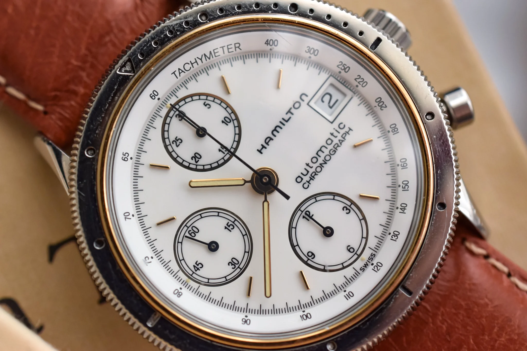 1990s Hamilton Automatic Chronograph - Image 2