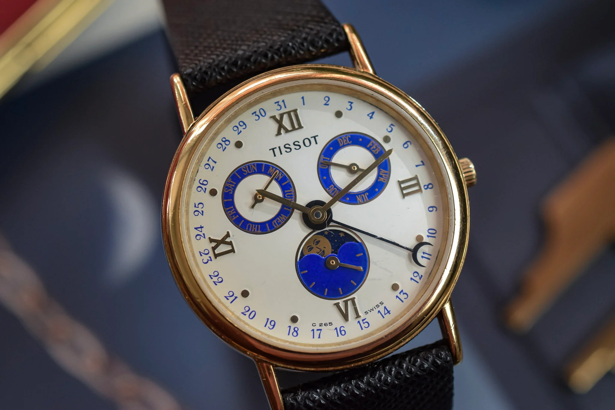 1990s Tissot Moonphase Triple Calendar - Image 3