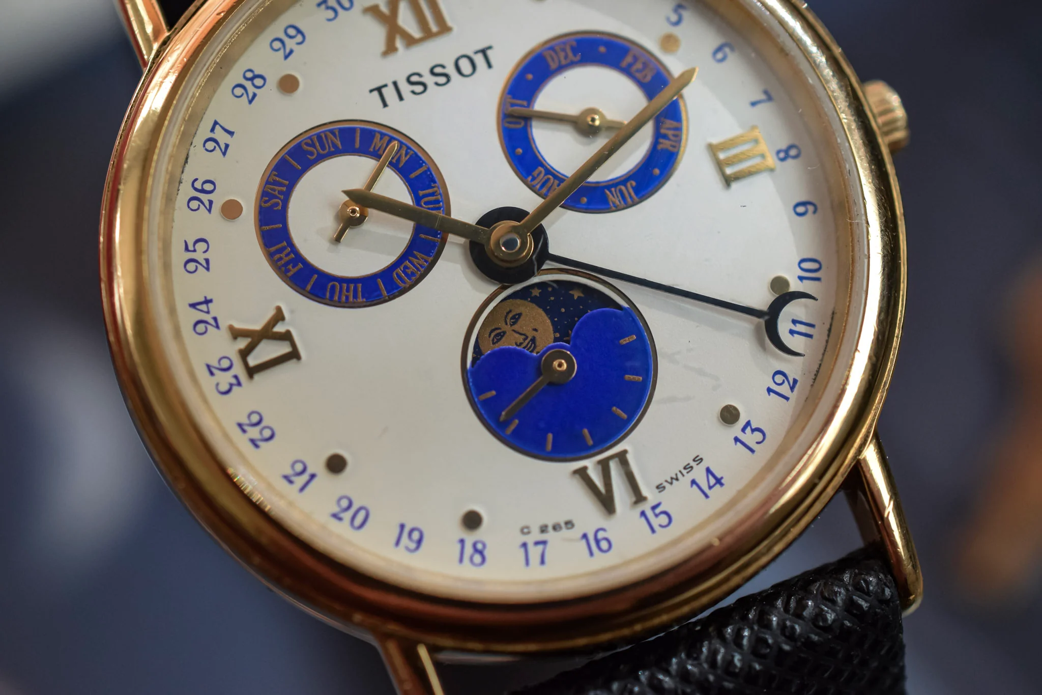 1990s Tissot Moonphase Triple Calendar - Image 4