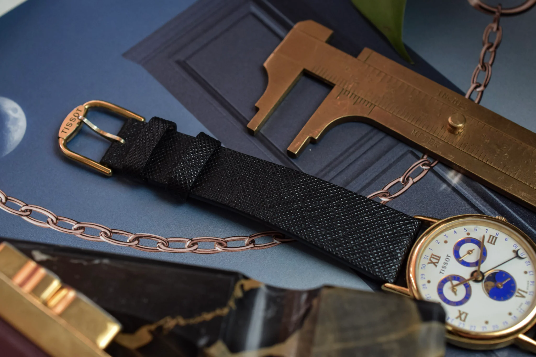 1990s Tissot Moonphase Triple Calendar - Image 7