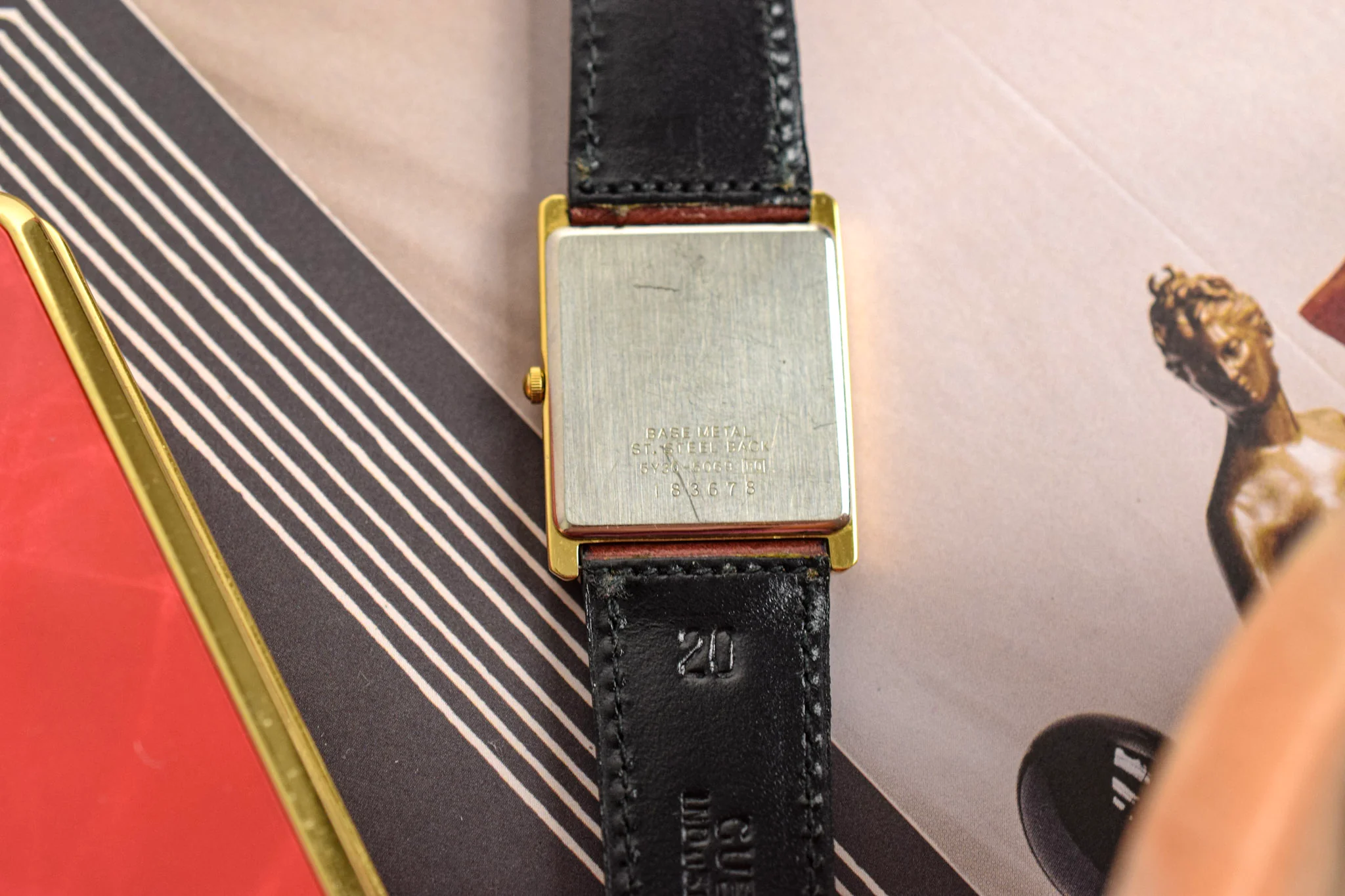 1991 Seiko Champagne Tank - Image 6