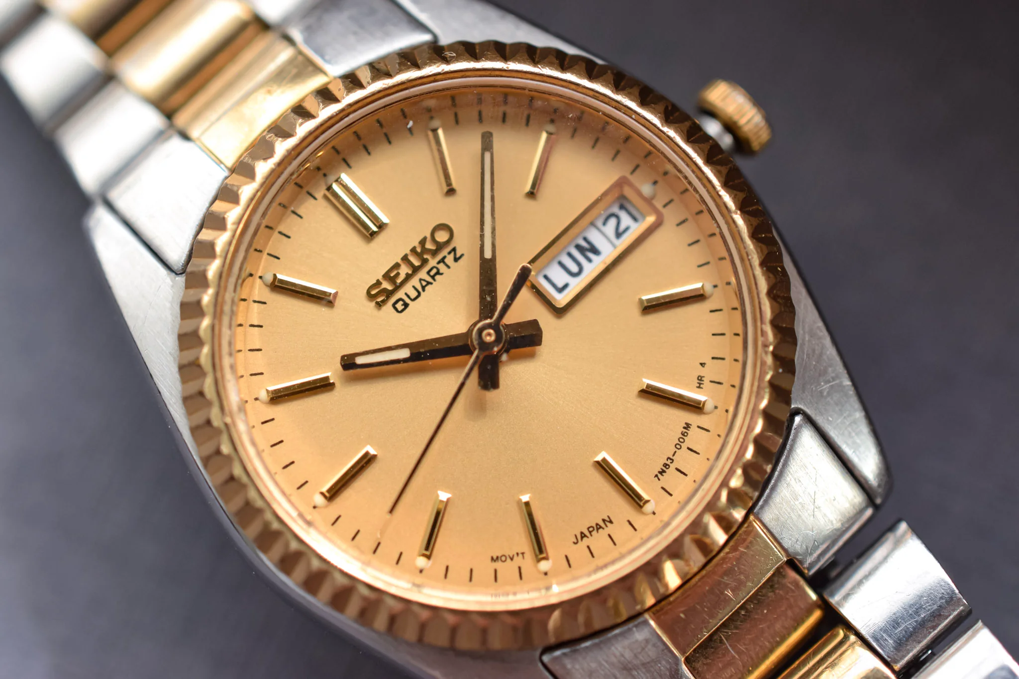 1991 Seiko "Ladies Size" Champagne Day-Date "President" - Image 4