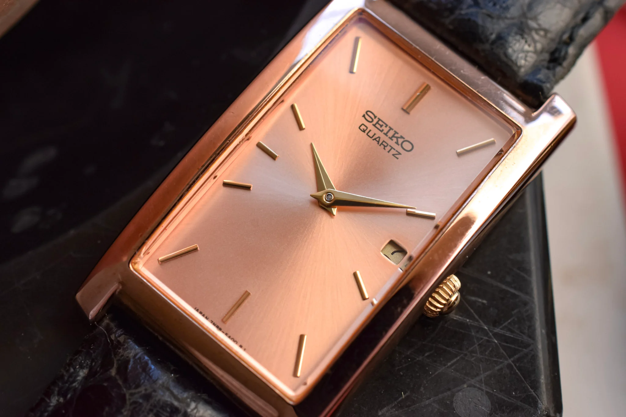 1991 Seiko Rose Gold Cintree - Image 2
