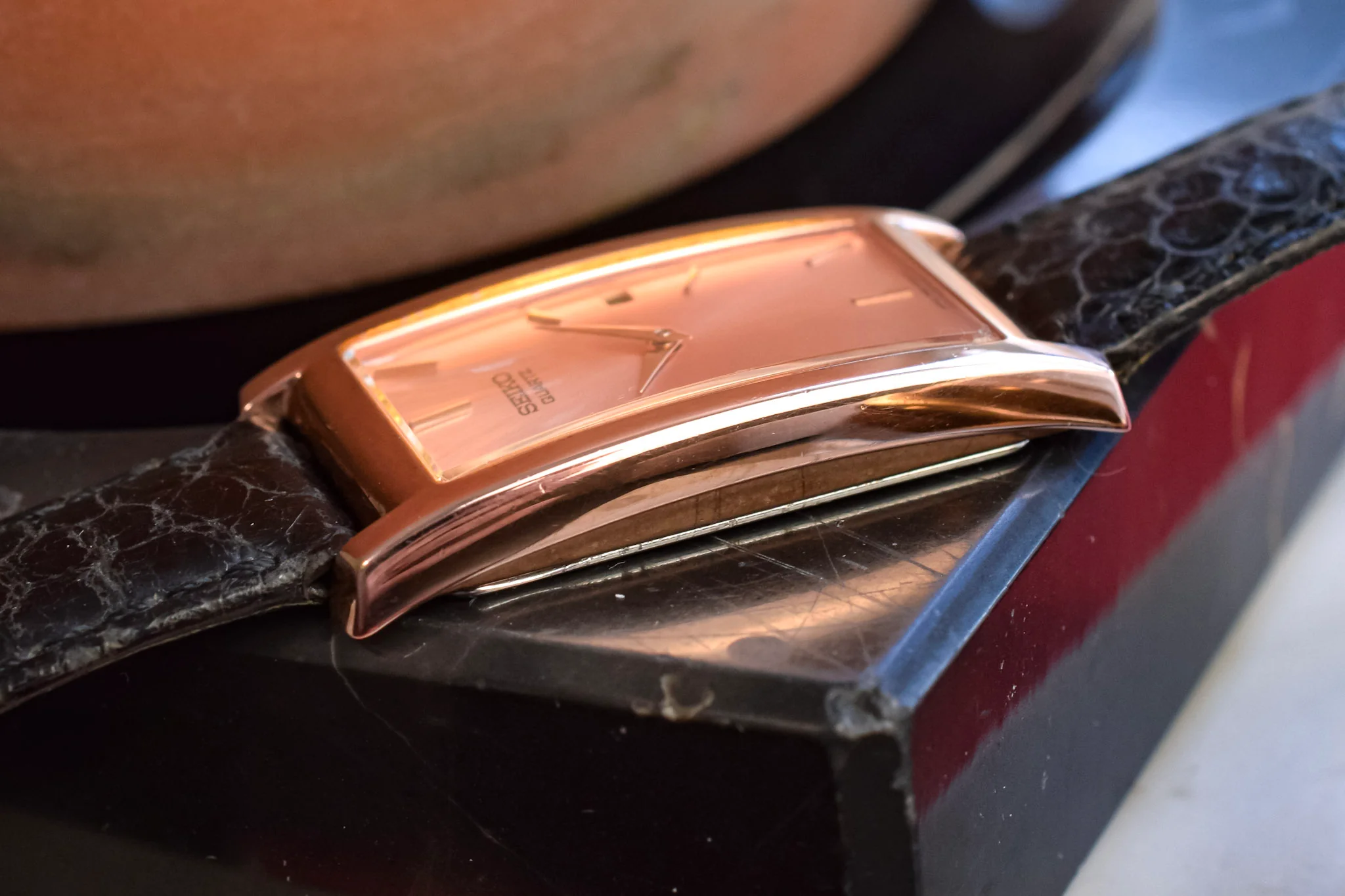 1991 Seiko Rose Gold Cintree - Image 4