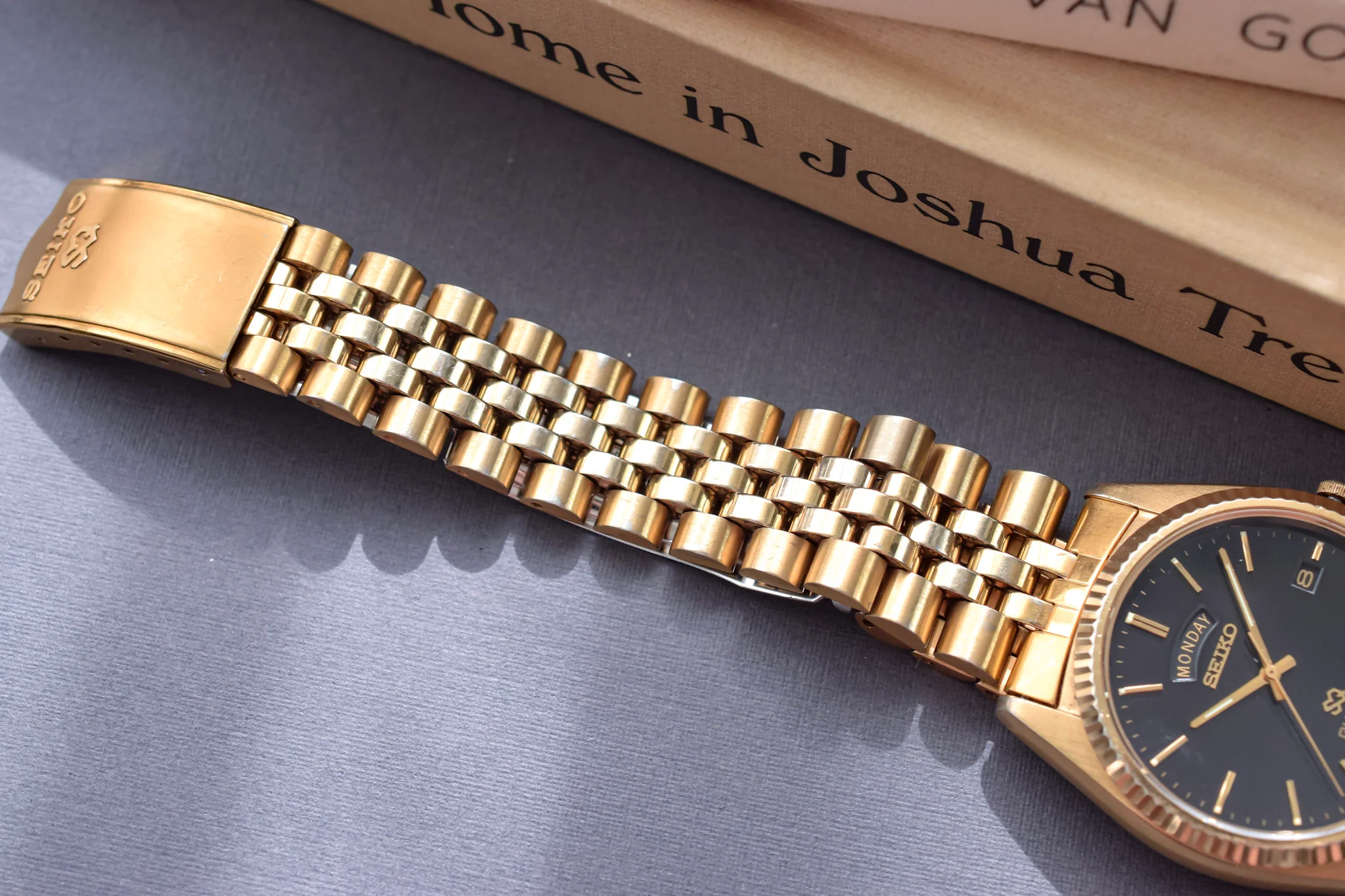 1991 Seiko SQ Gilt Dial Day-Date - Image 7