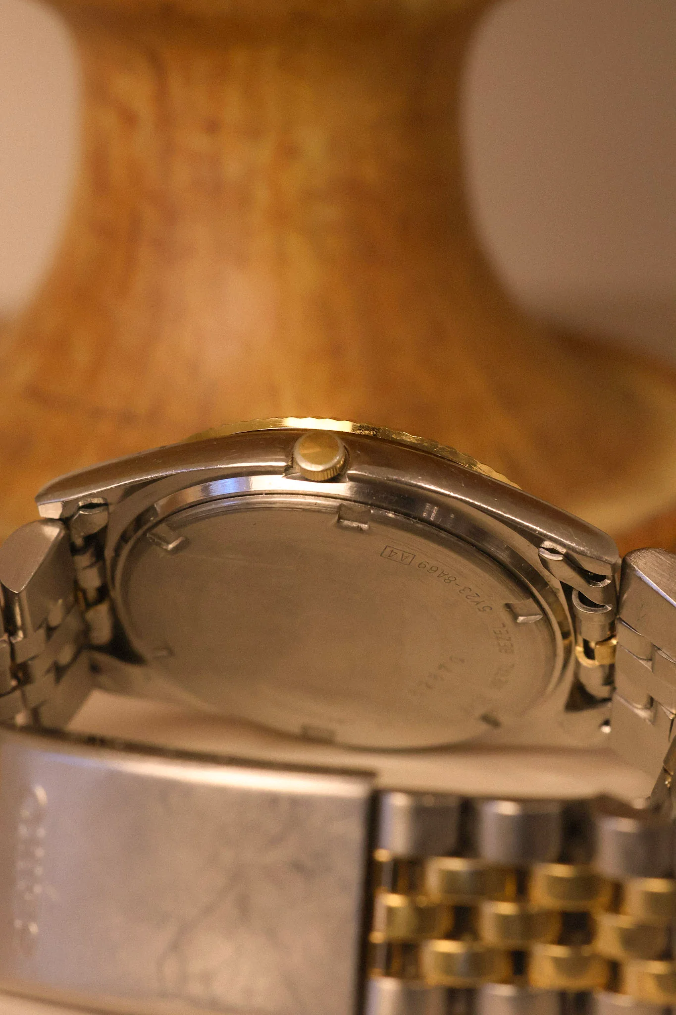 1991 Seiko SQ Two Toned Sunray Blue Jubilee Prez - Image 7