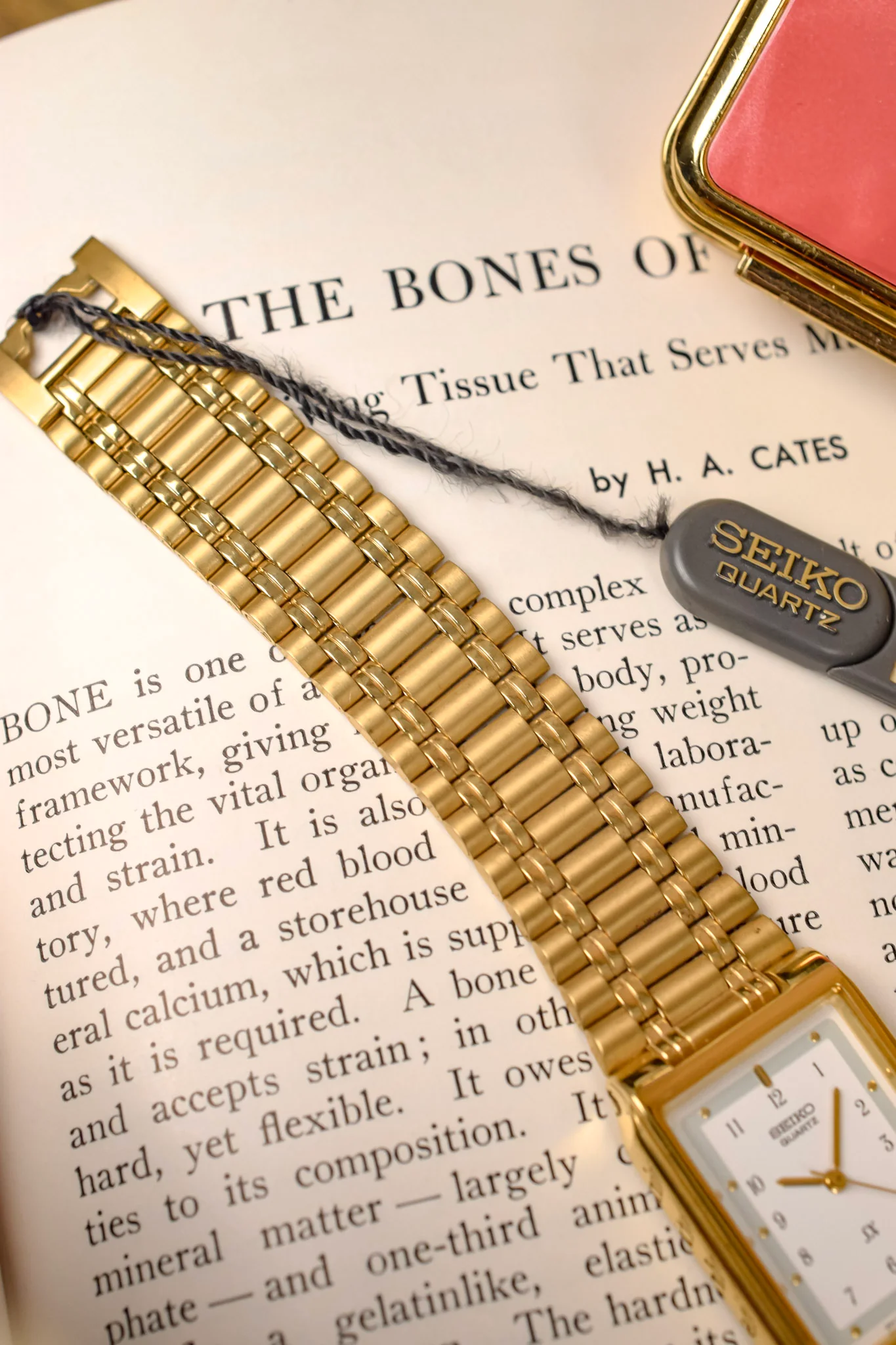 1991 Seiko SX Golden Arabic Numeral Tank - NOS - Image 5