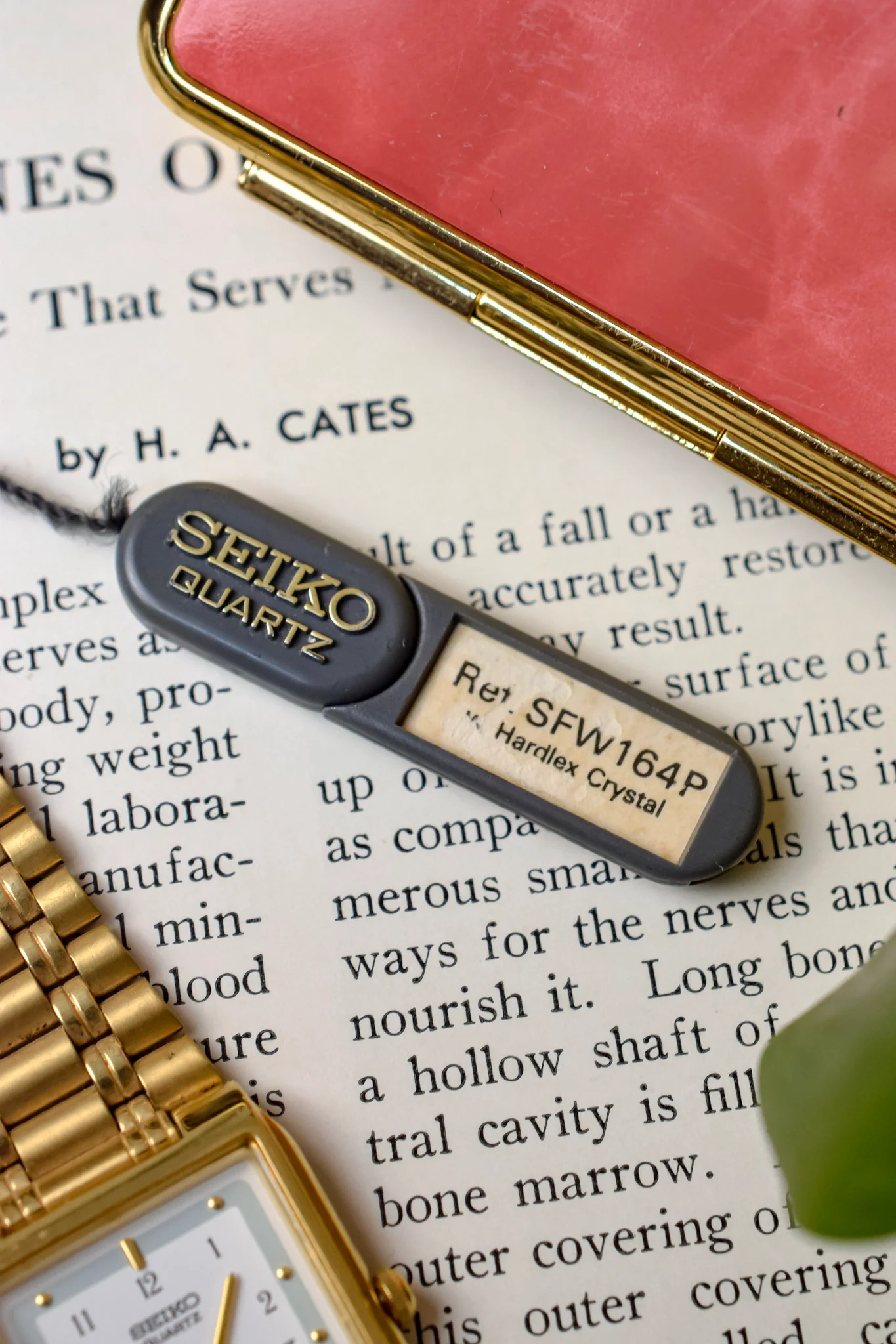 1991 Seiko SX Golden Arabic Numeral Tank - NOS - Image 6