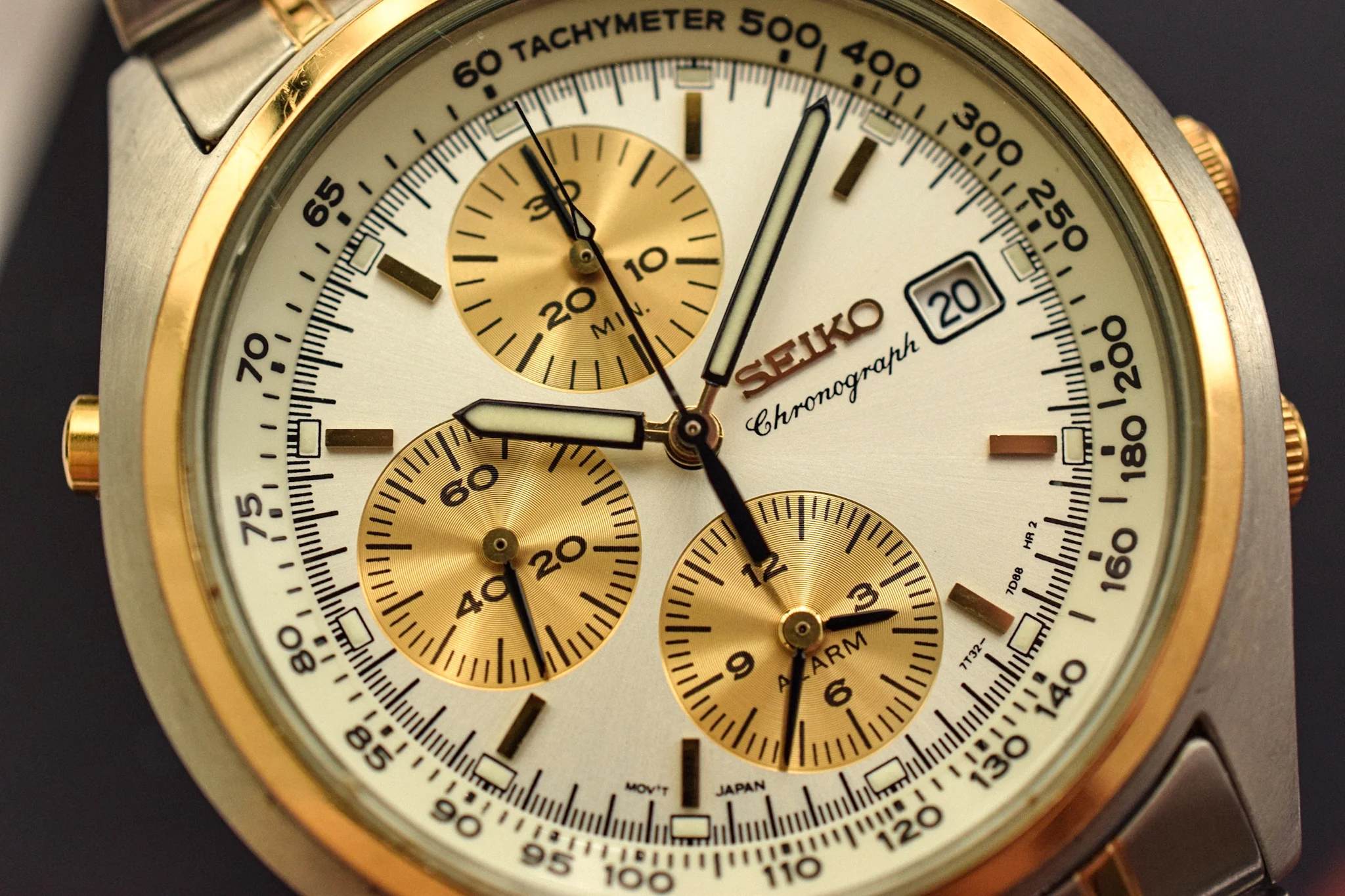 1991 Seiko Two-Toned Chronograph "Speedy" - Image 3