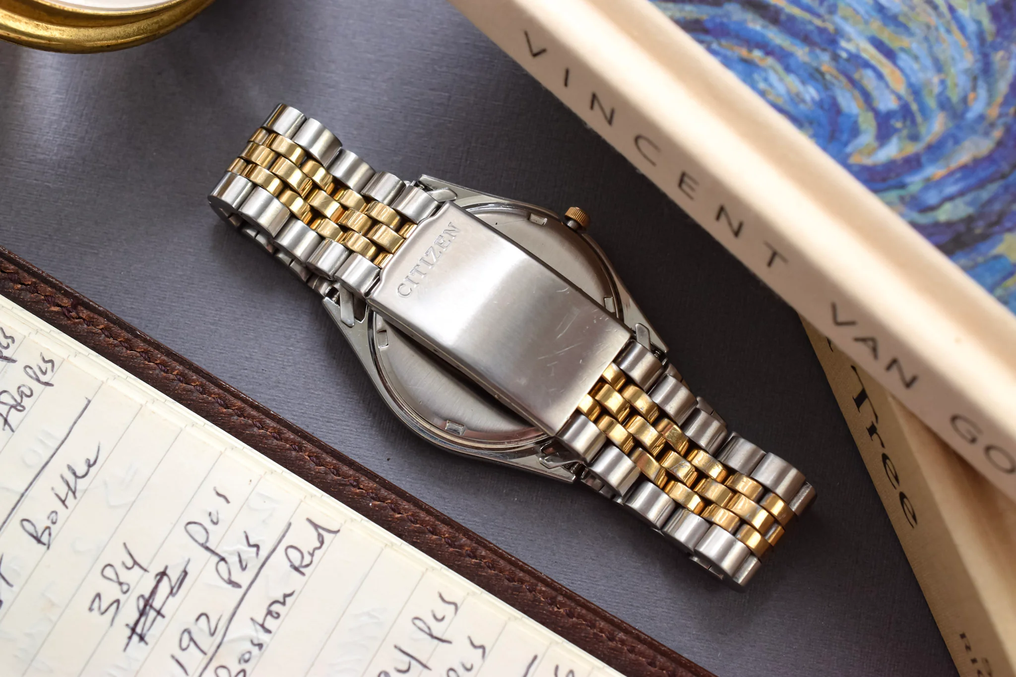 1992 Citizen CQ Two-Toned Kanji "Datejust" - Image 6