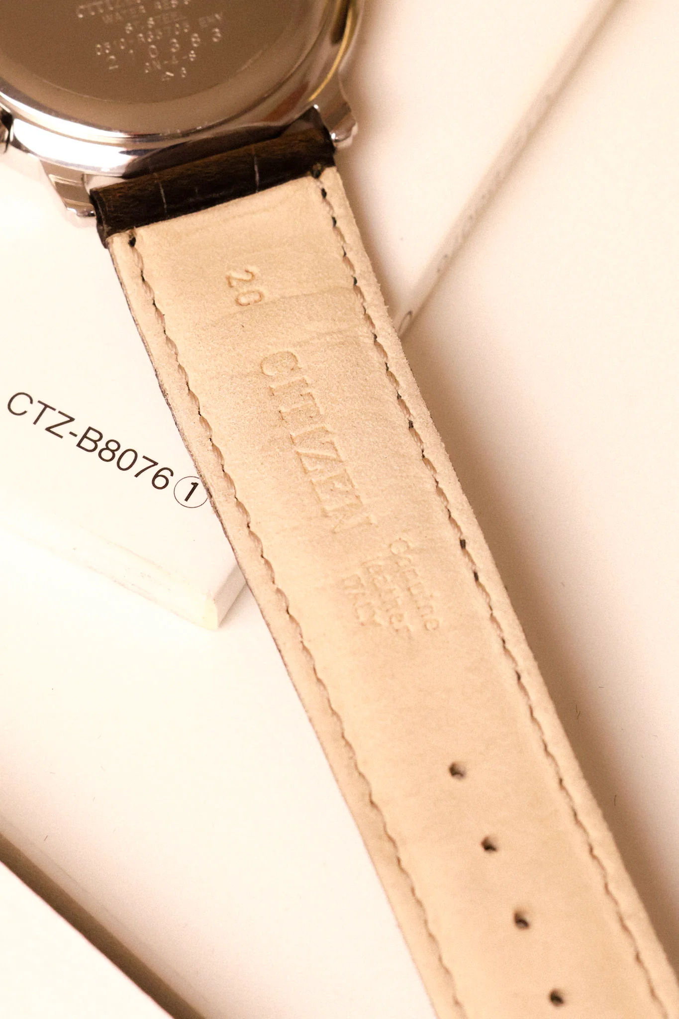 1992 Citizen Sector Classique Chronograph - New Old Stock - Image 7
