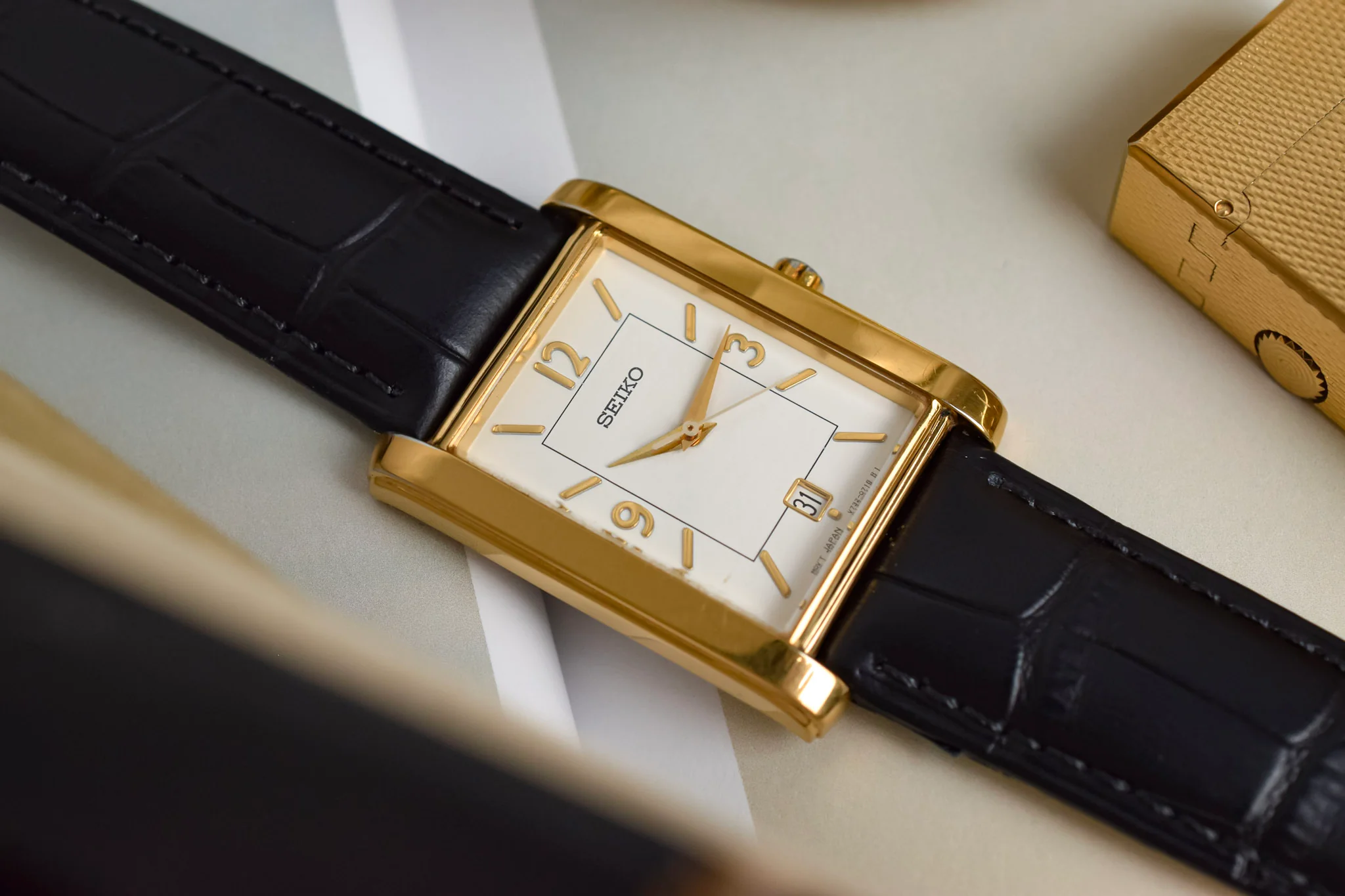1992 Seiko Calendar Tank - Image 3