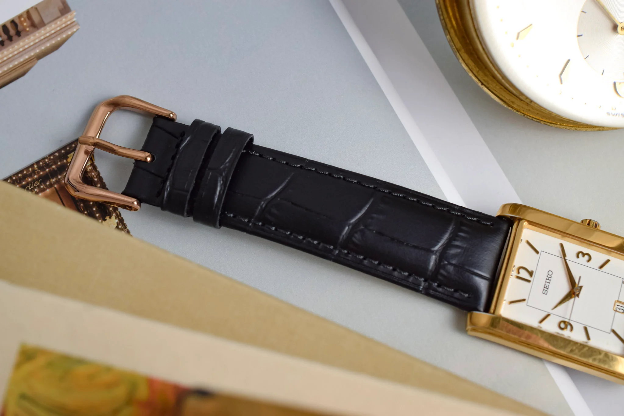 1992 Seiko Calendar Tank - Image 6