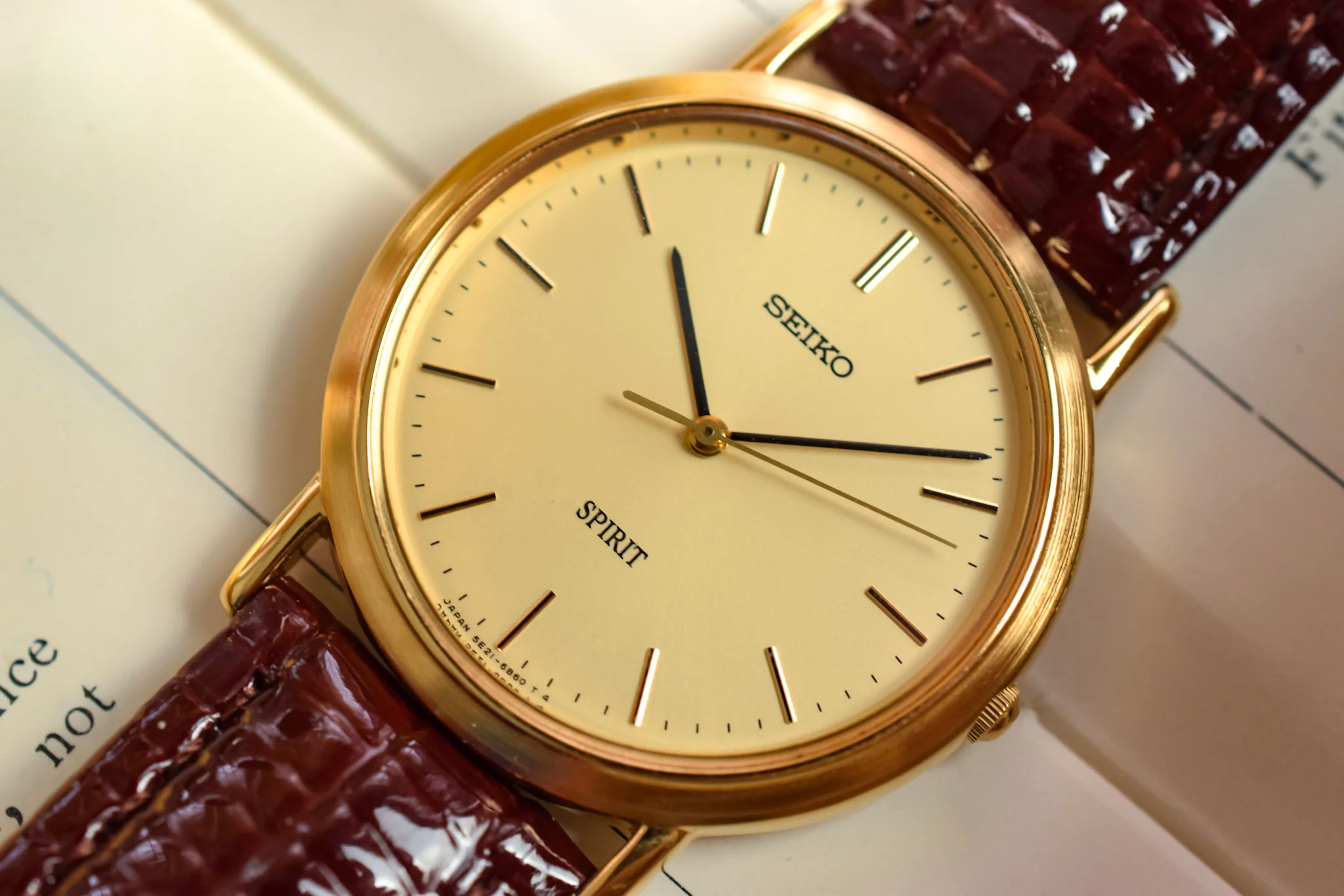 1992 Seiko Spirit Champagne Classique - Image 3