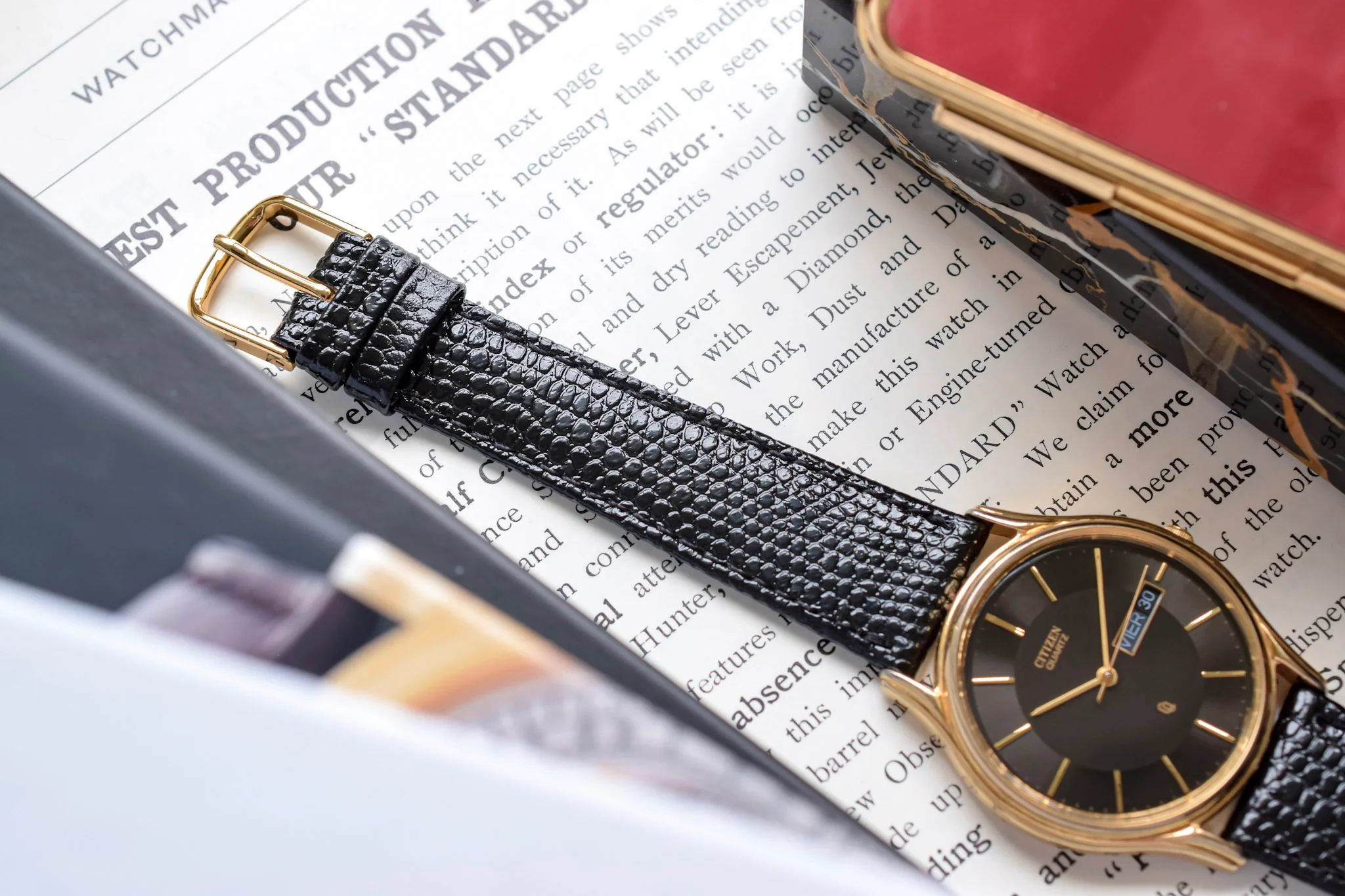 1993 Citizen CQ Gilt Day-Date - Image 5