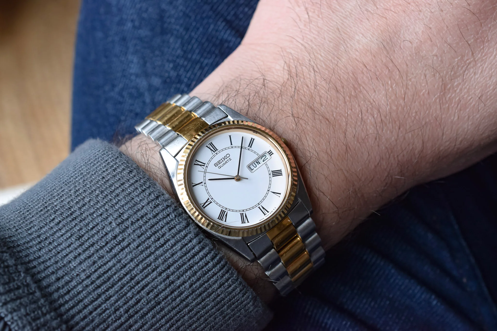 1993 Seiko Buckley Dial Day-Date "President" - Image 4