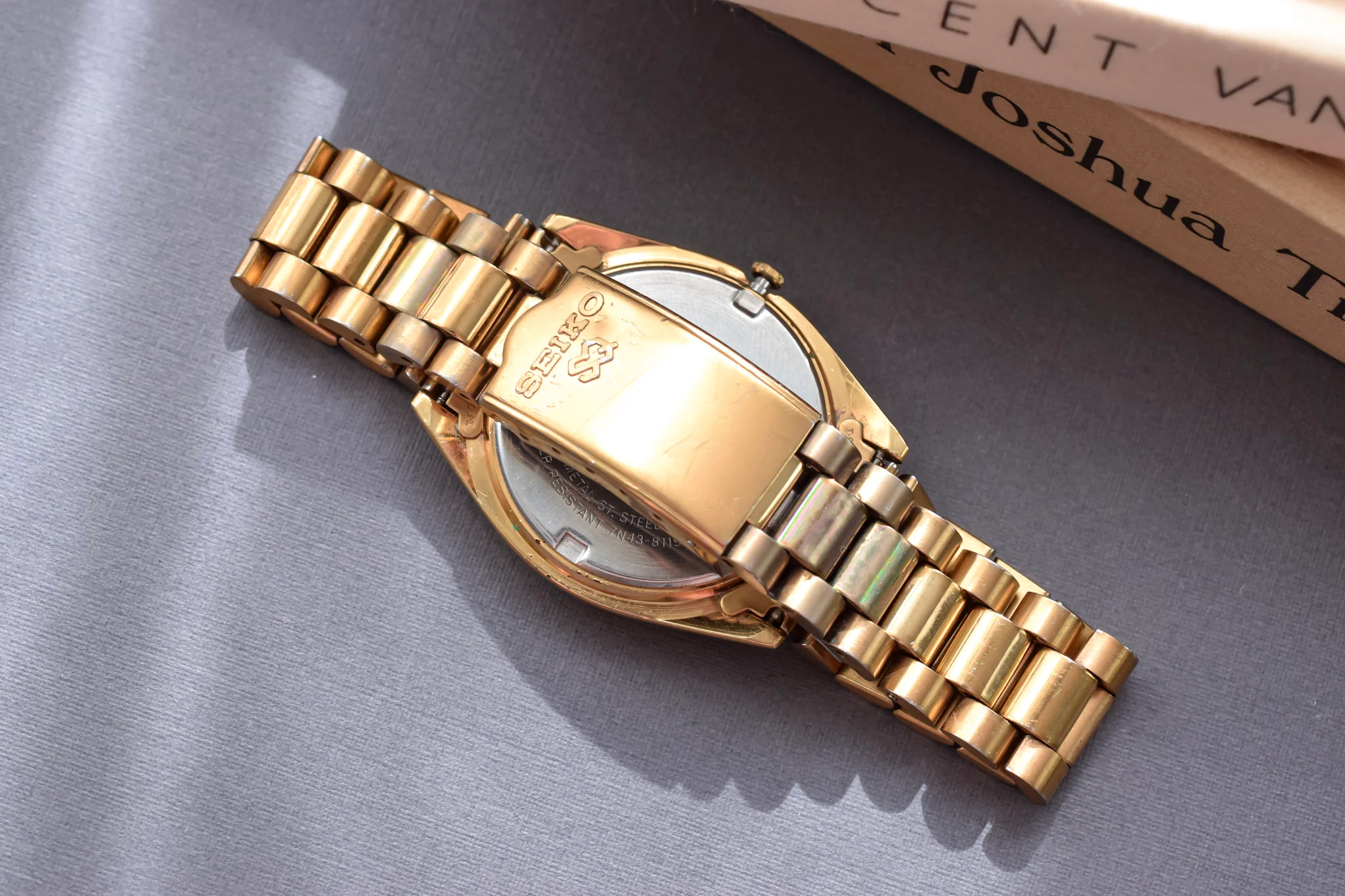 1993 Seiko Champagne Dial Day-Date "President" - Image 10