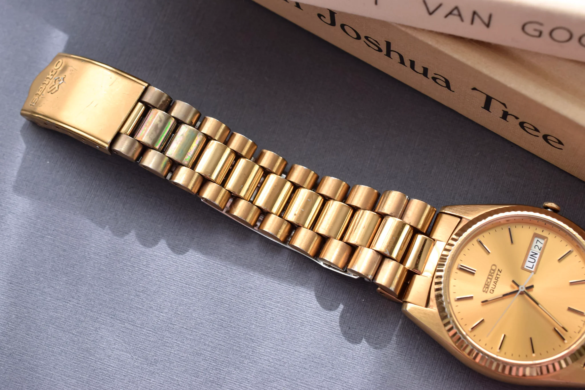1993 Seiko Champagne Dial Day-Date "President" - Image 7