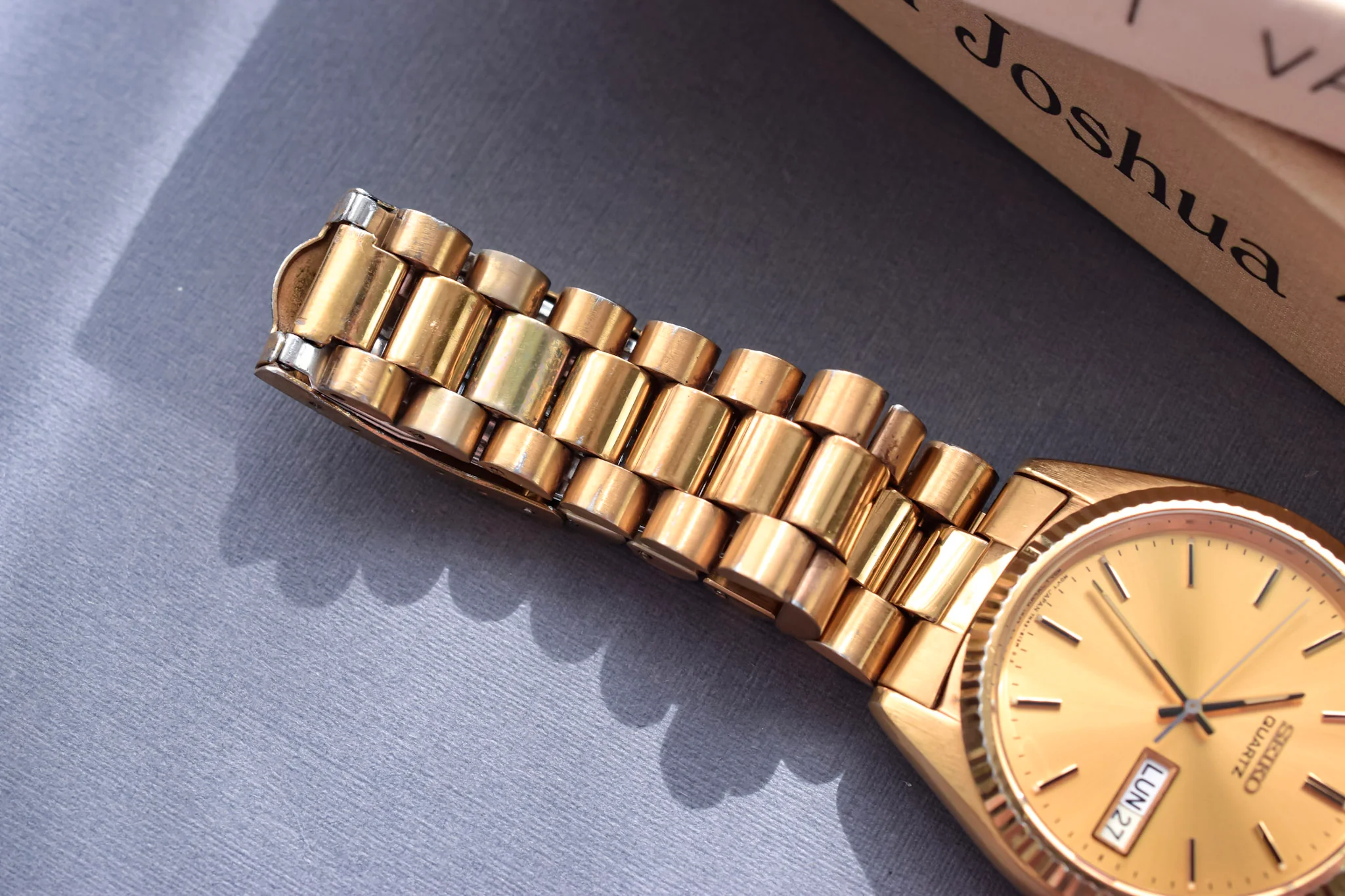 1993 Seiko Champagne Dial Day-Date "President" - Image 8
