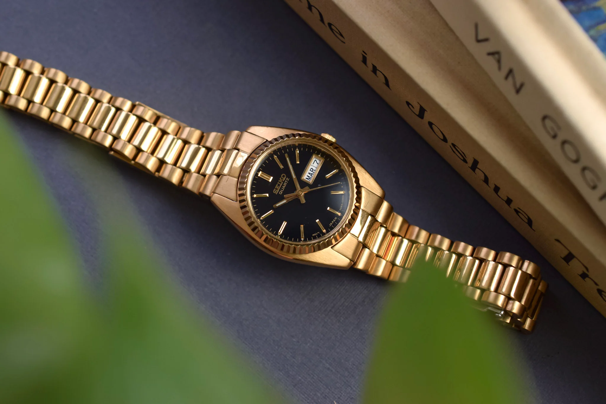 1993 Seiko "Ladies Size" Gilt Dial Day-Date "President" - Image 2