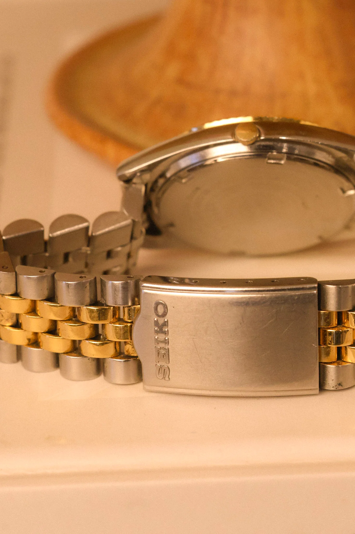 1993 Seiko Silver Two Toned Jubilee Prez - Image 6