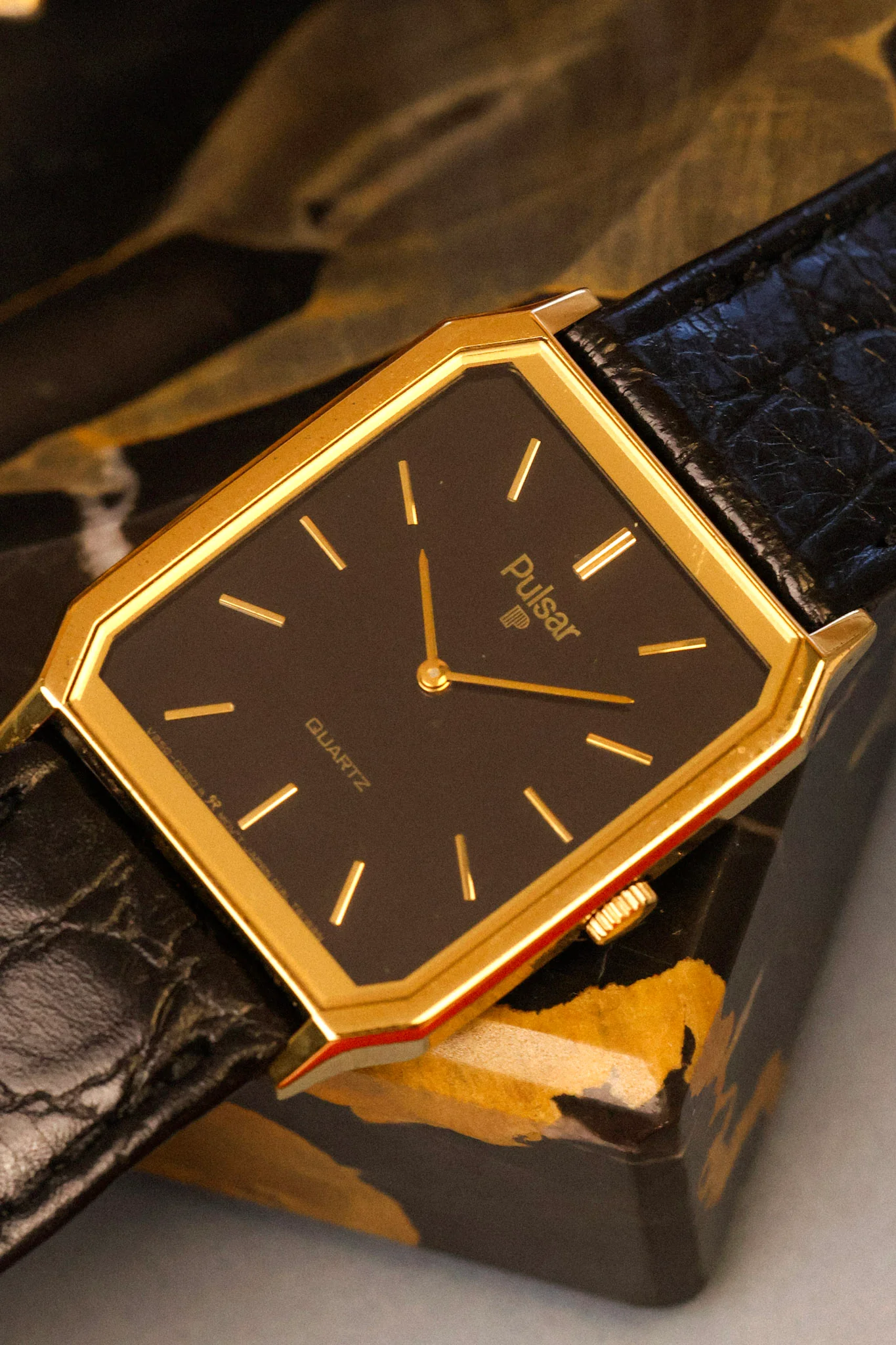 1994 Pulsar Black Dial Octo - Image 3