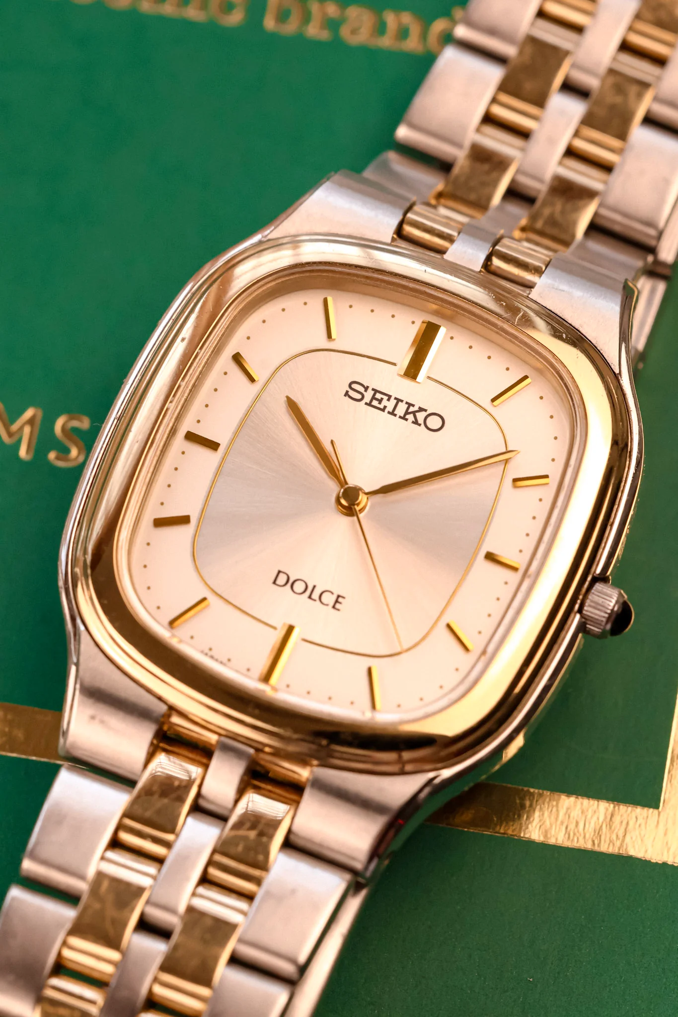 1994 Seiko Dolce Two Toned Ellipse - Image 3