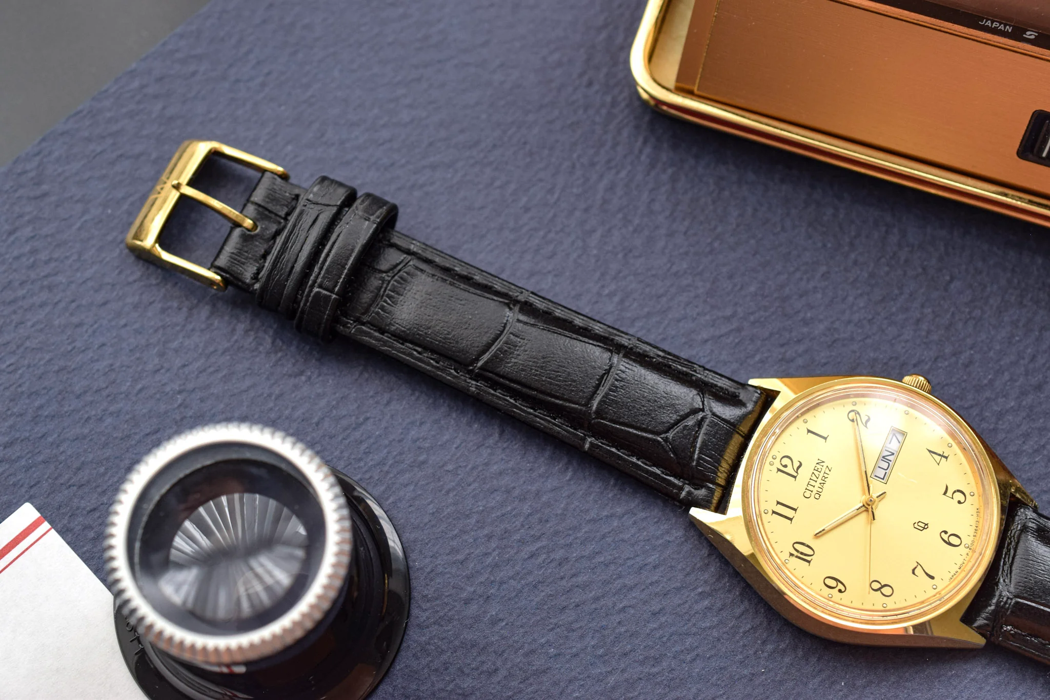 1995 Citizen CQ Golden Day-Date - Image 5